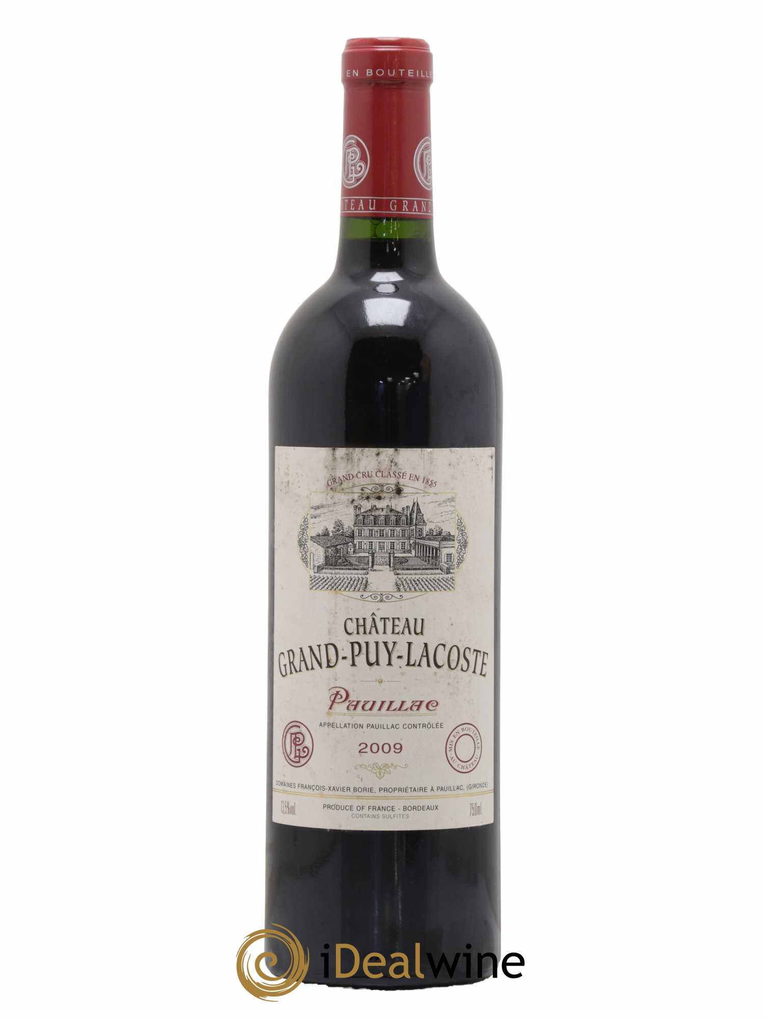 Château Grand Puy Lacoste 5ème Grand Cru Classé 2009 - Lot de 1 bouteille - 0