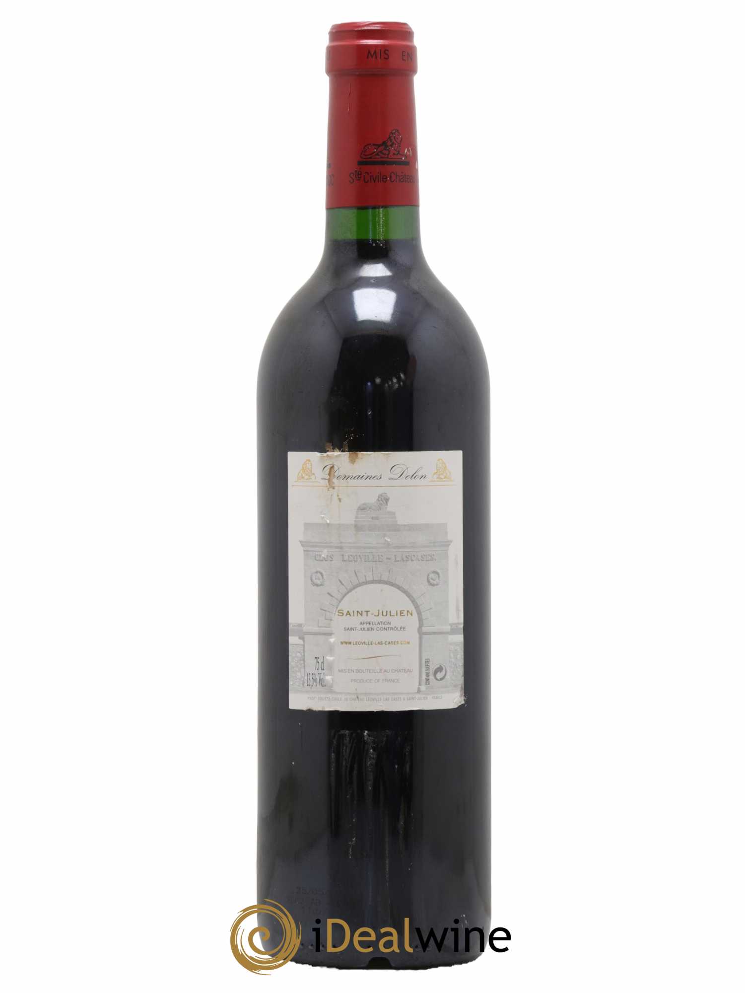 Château Léoville Las Cases 2ème Grand Cru Classé 2002 - Lot de 1 bouteille - 1