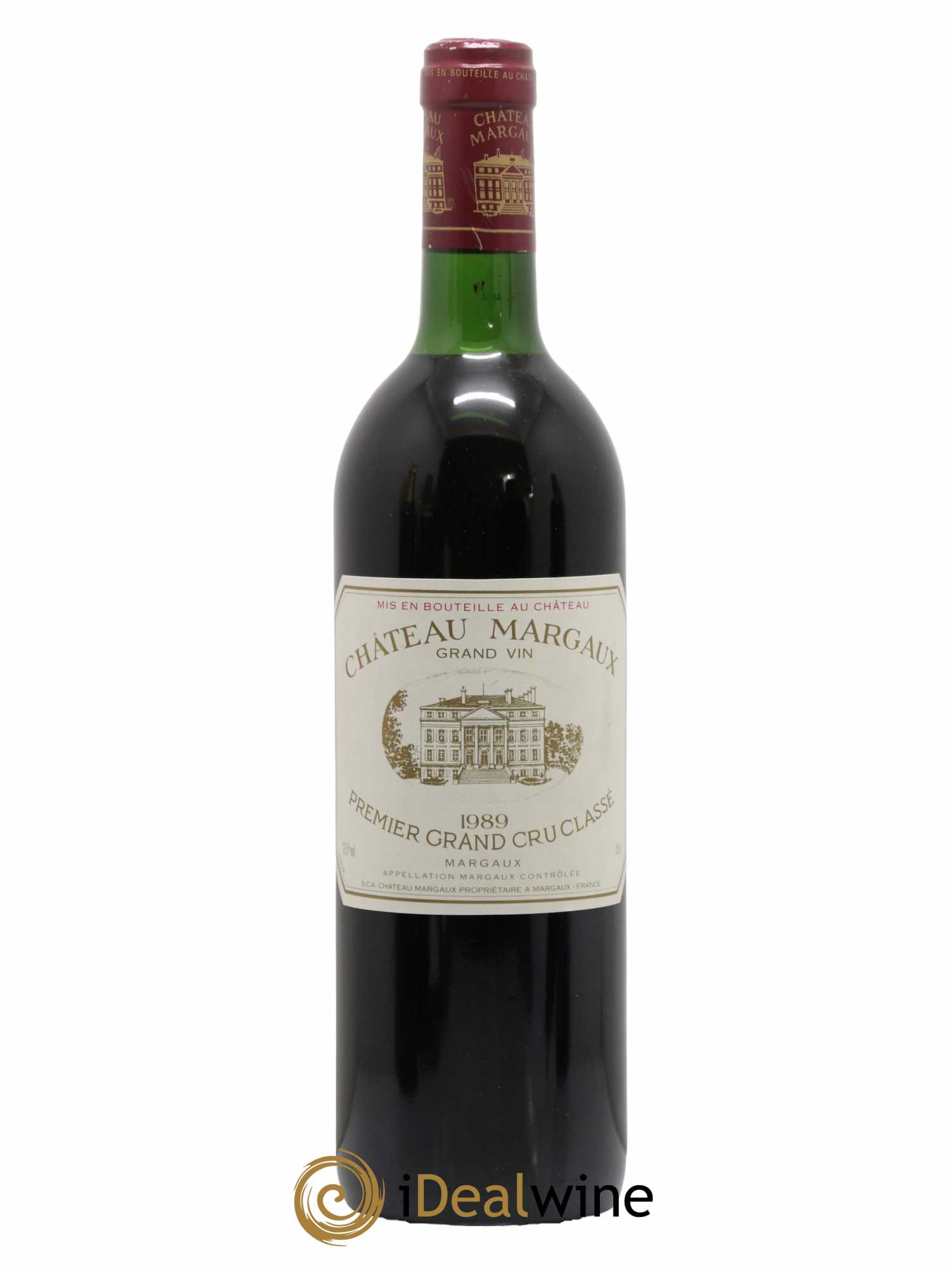 Château Margaux 1er Grand Cru Classé 1989 - Lot de 1 bouteille - 0