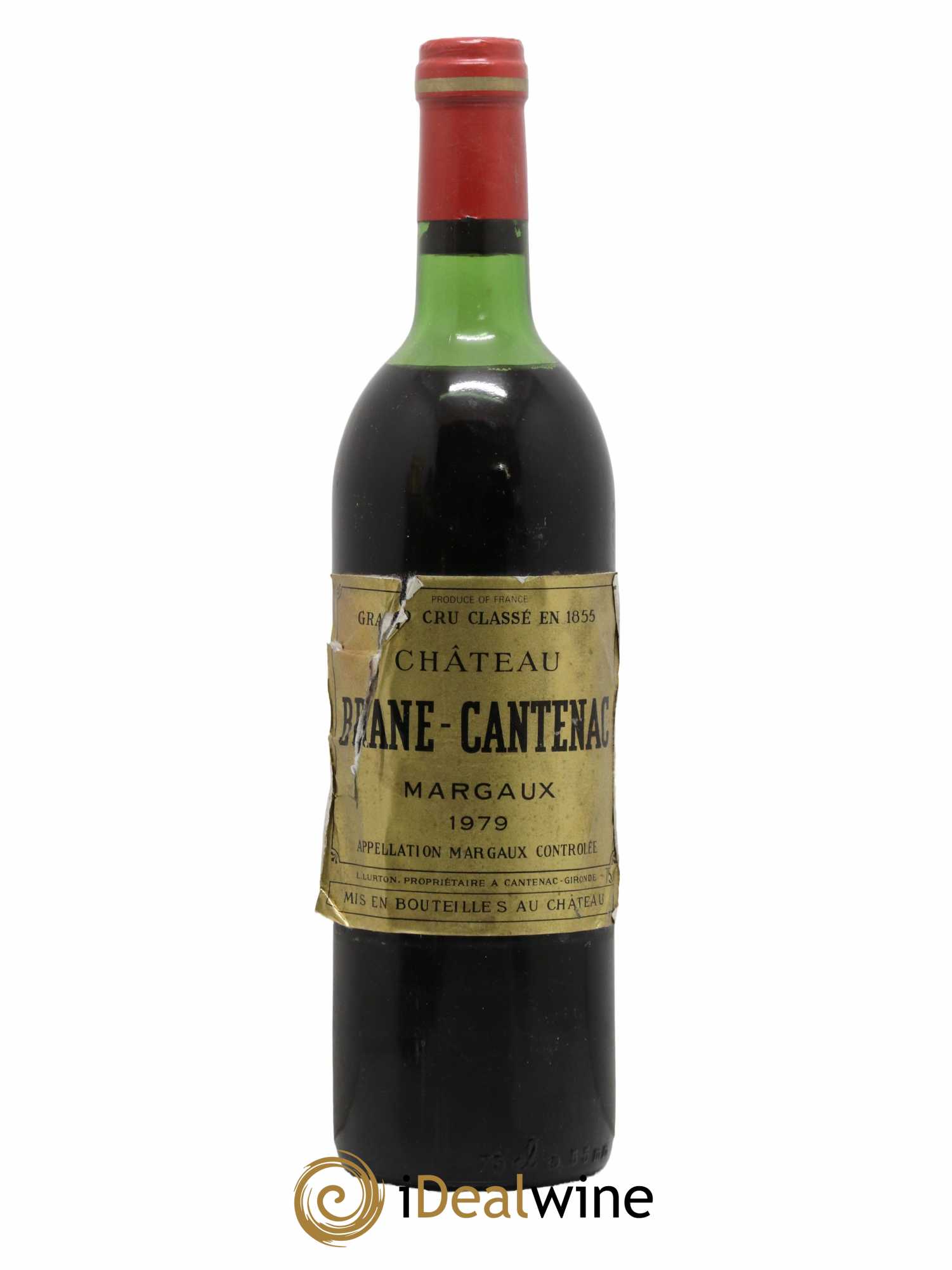 Château Brane Cantenac 2ème Grand Cru Classé 1979 - Lot de 1 bouteille - 0