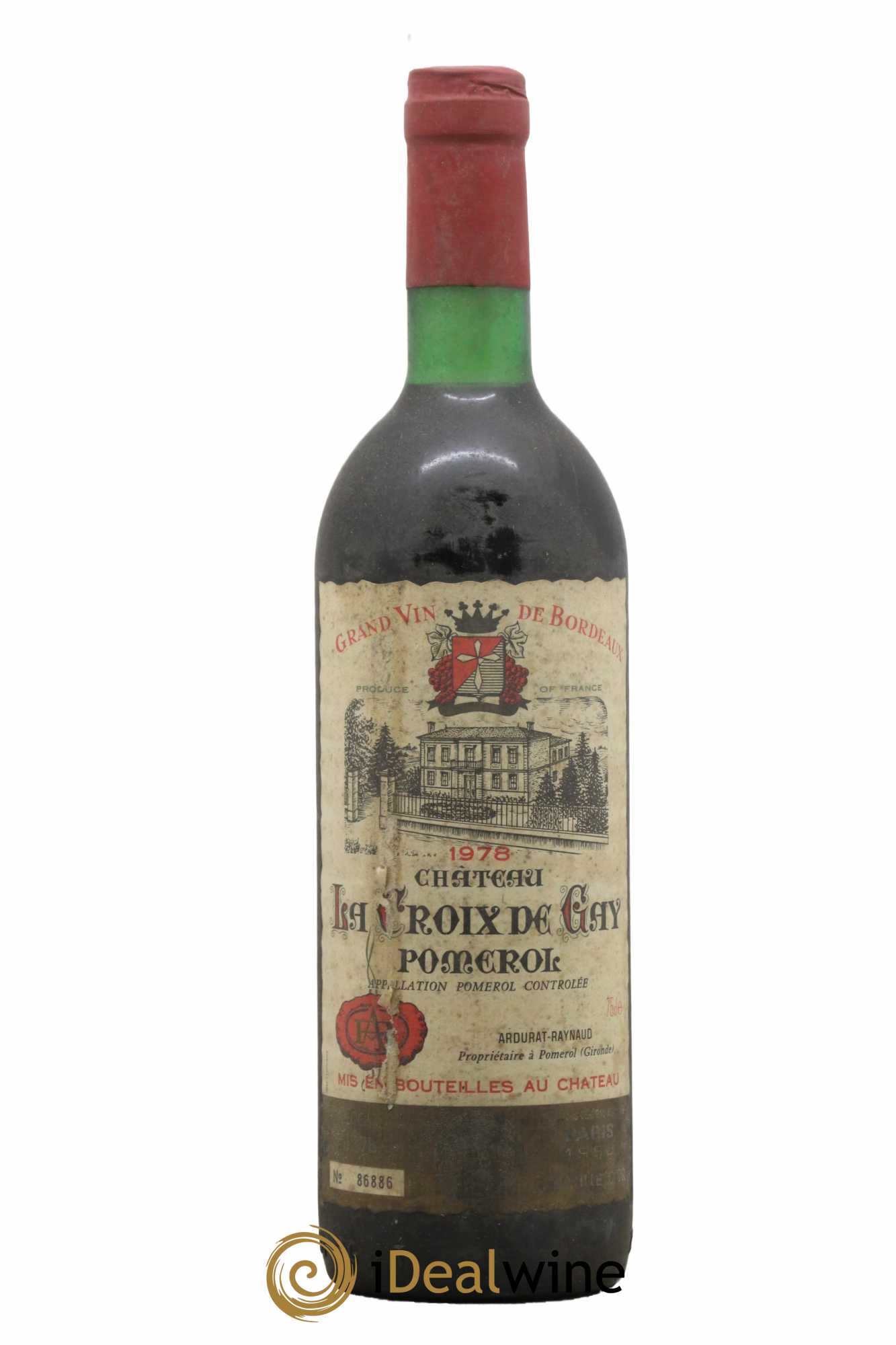 Château la Croix de Gay 1978 - Lot de 1 bouteille - 0