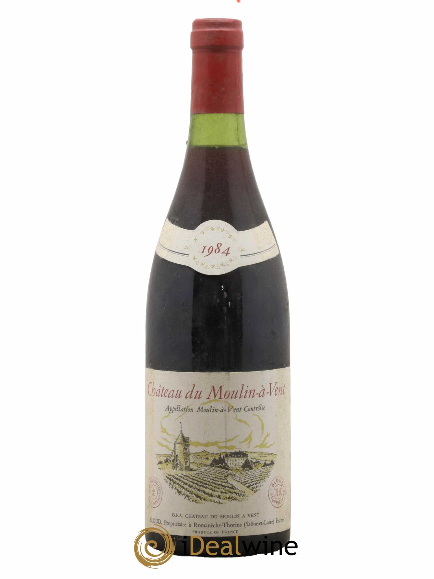 Moulin-à-Vent Vieilles vignes Château du Moulin à Vent 1984 - Lot de 1 bouteille - 0