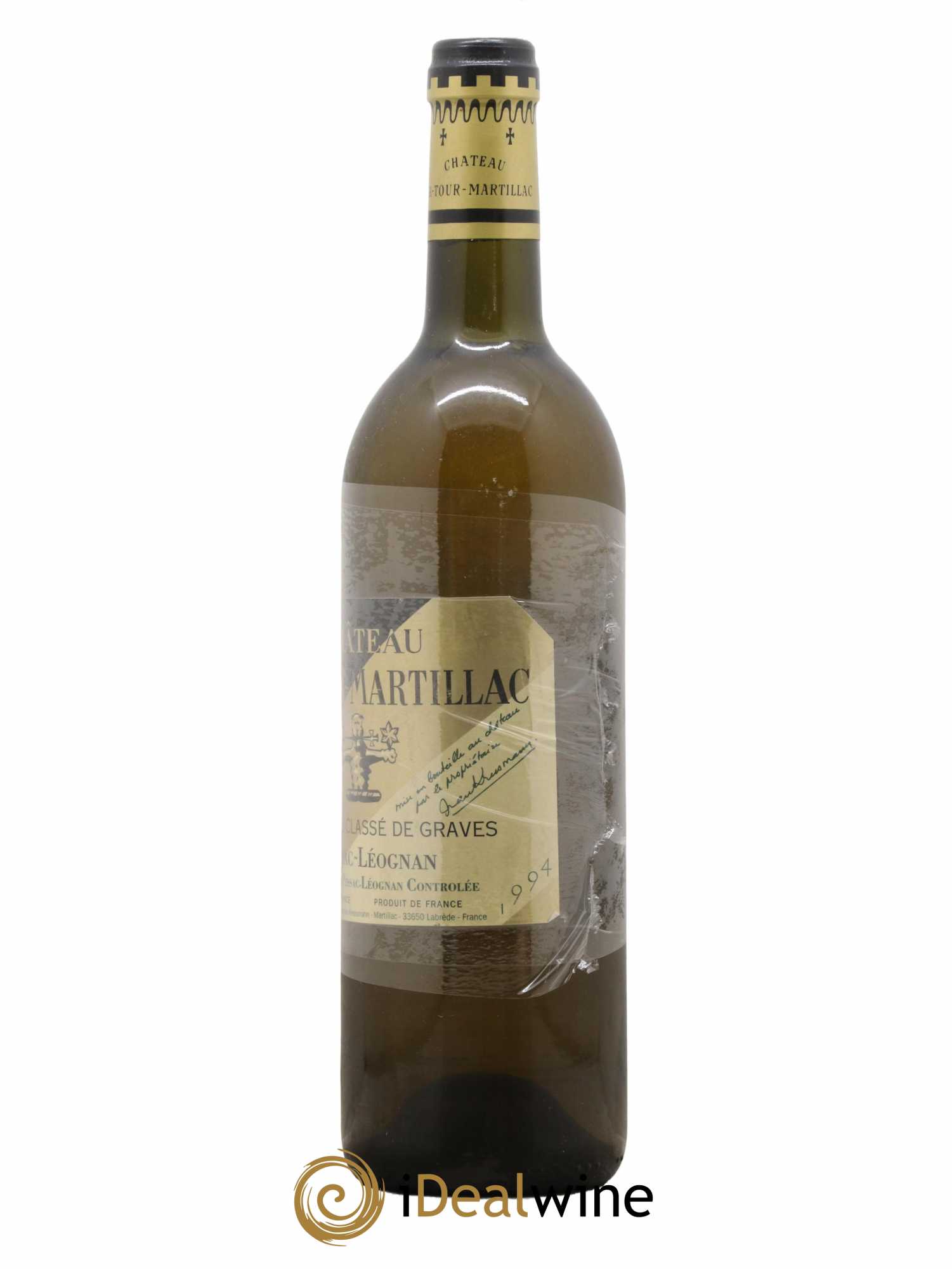 Château Latour-Martillac Cru Classé de Graves 1994 - Lot de 1 bouteille - 1