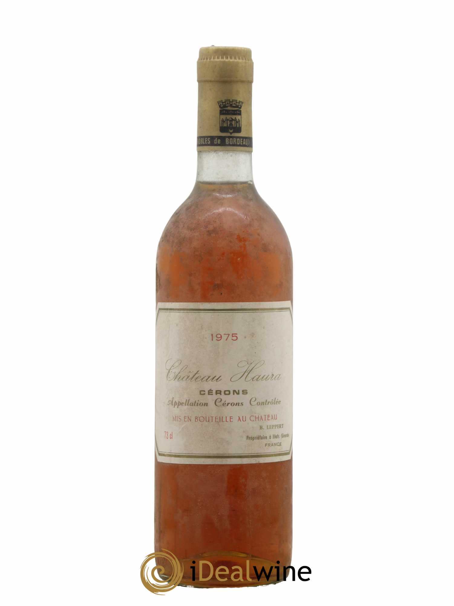 Cérons Château Haura 1975 - Lot de 1 bouteille - 0