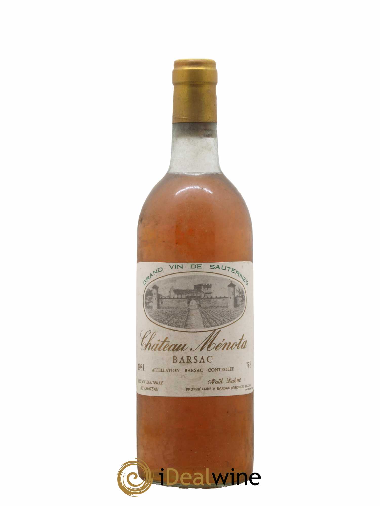 Barsac Château Menota 1981 - Lotto di 1 bottiglia - 0