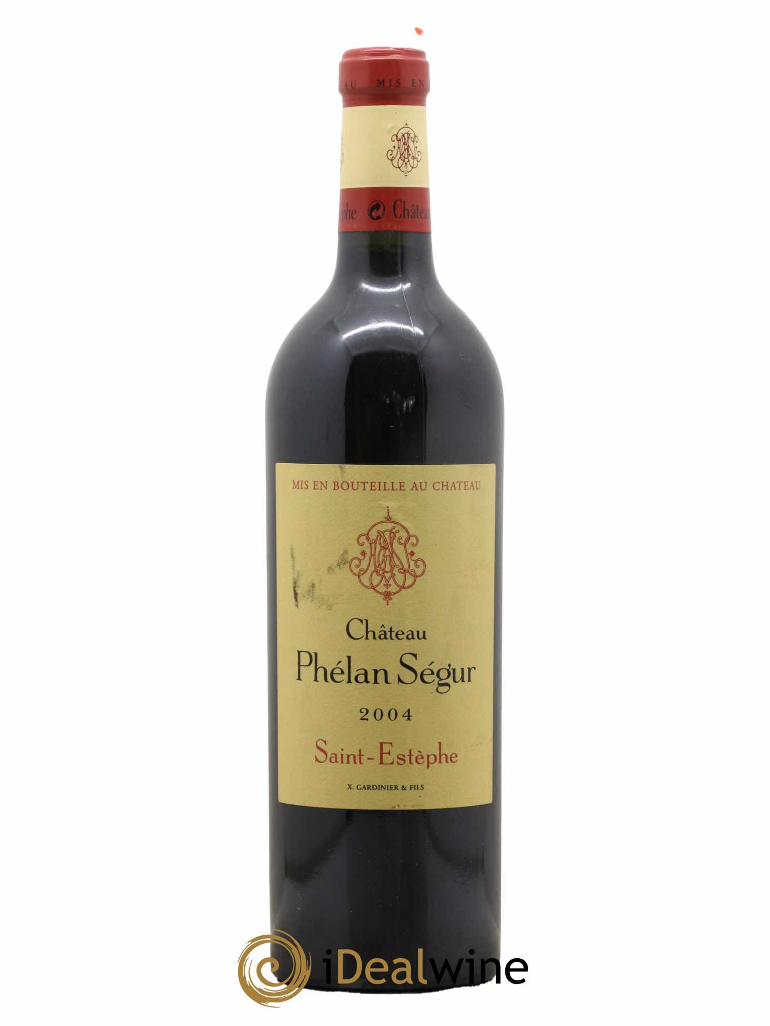 Château Phélan Ségur 2004 - Lot de 1 bouteille - 0