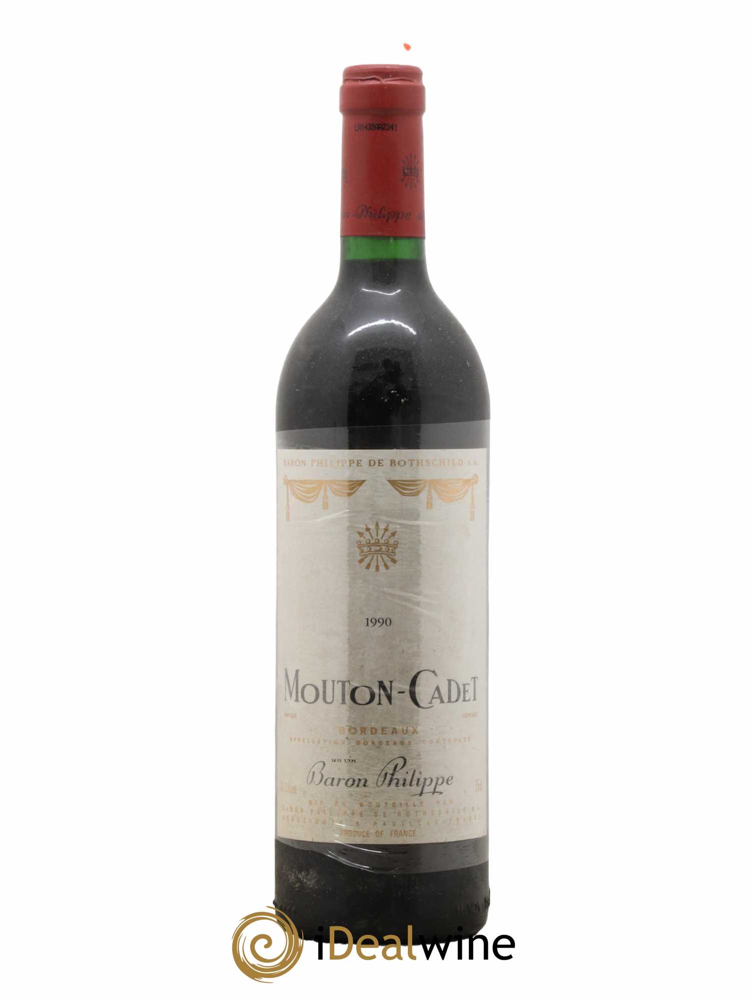 Château Mouton Cadet 1990 - Lot de 1 bouteille - 0