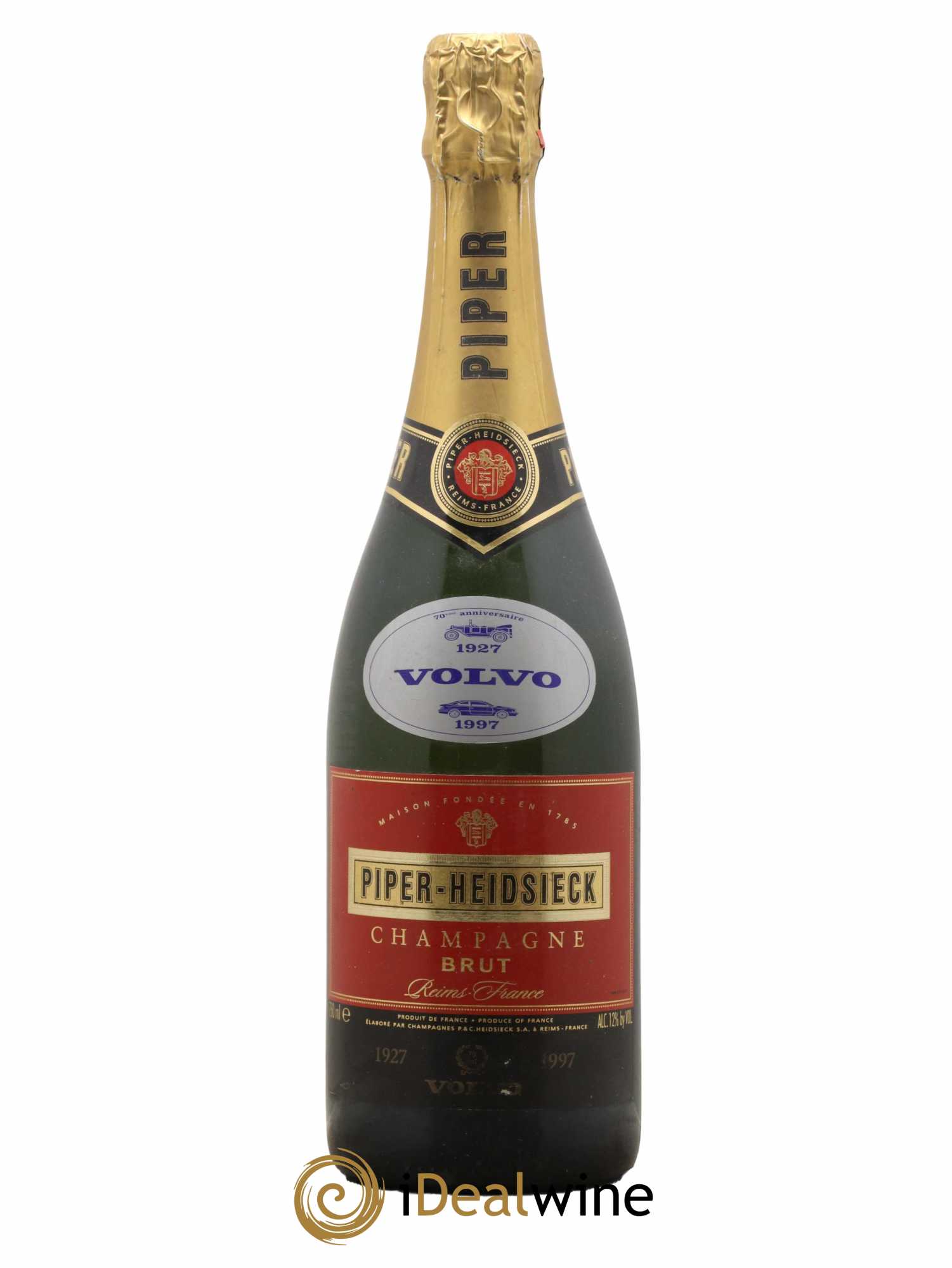 Brut Piper Heidsieck Volvo - Lot de 1 bouteille - 0