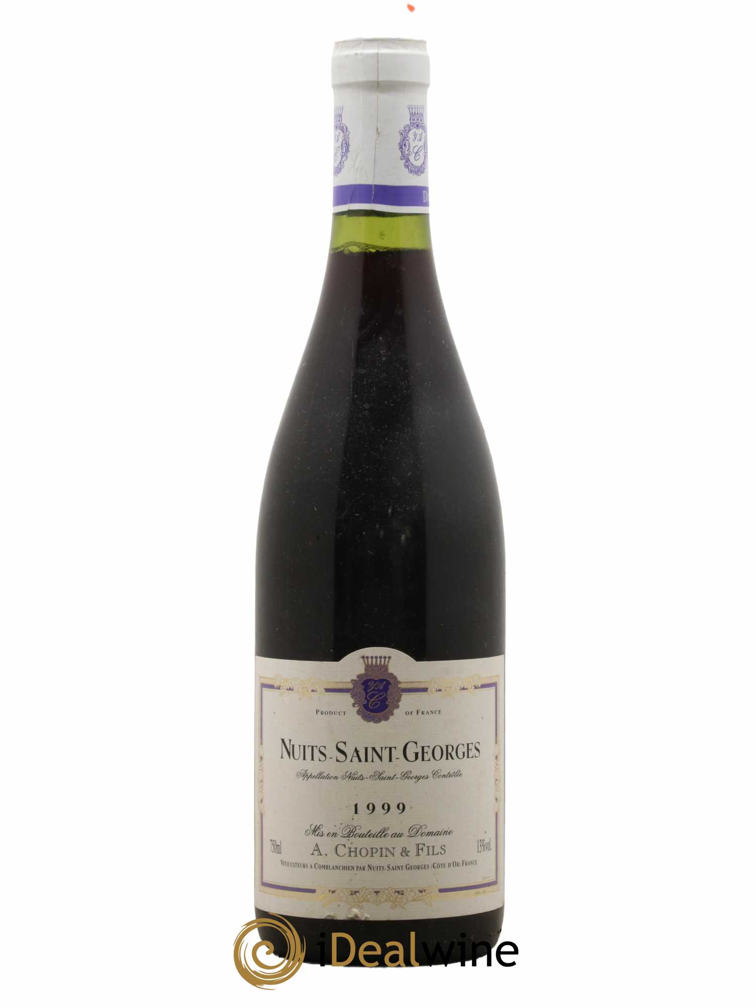 Nuits-Saint-Georges Domaine Chopin Et Fils 1999 - Lot de 1 bouteille - 0
