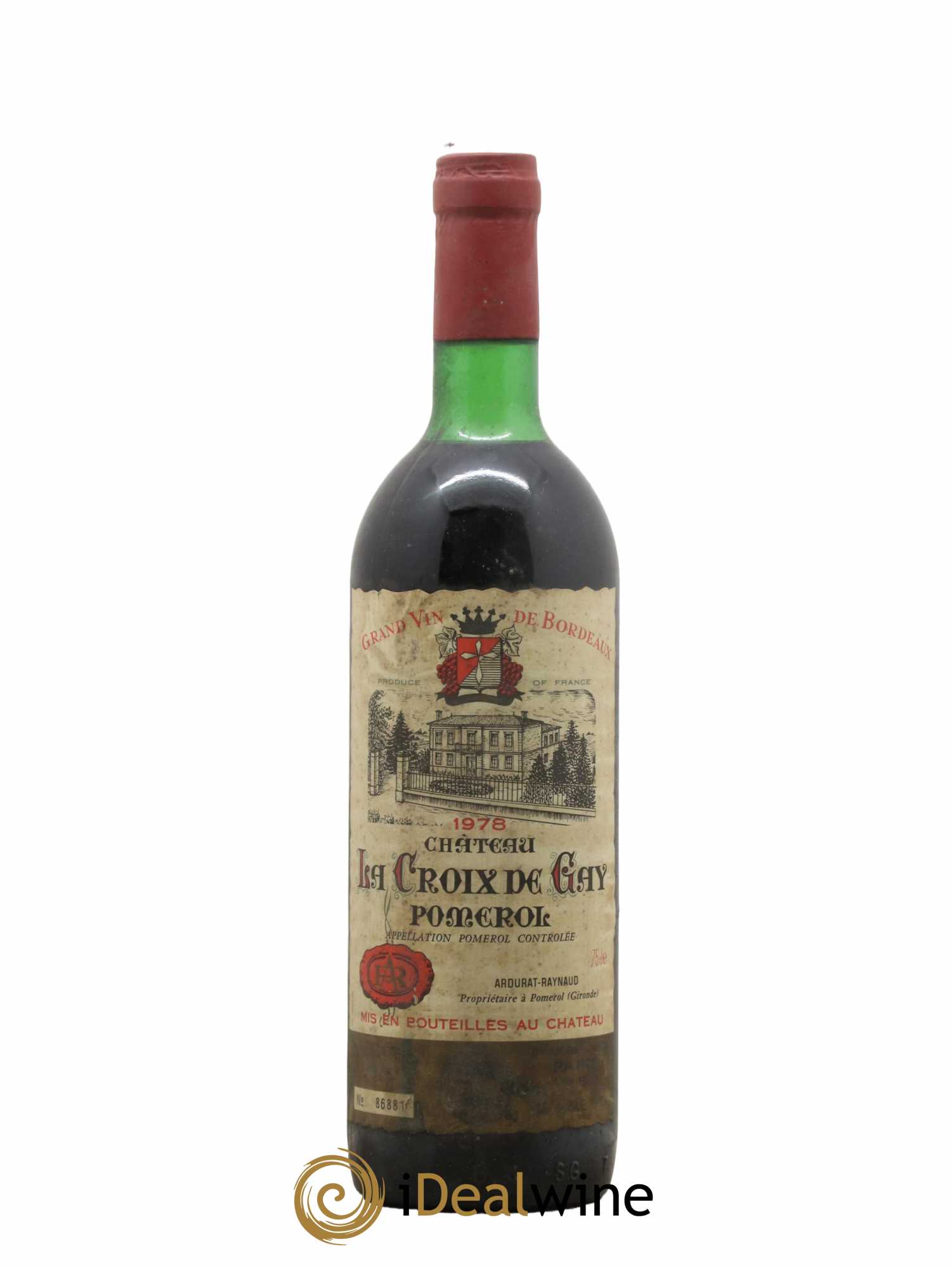 Château la Croix de Gay 1978 - Lot de 1 bouteille - 0