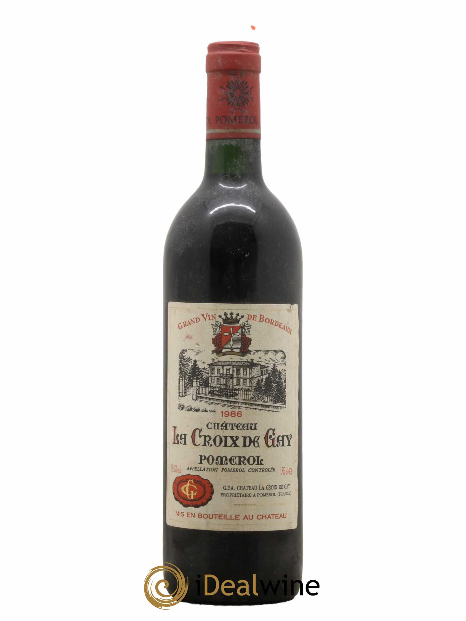 Château la Croix de Gay 1986 - Lot de 1 bouteille - 0