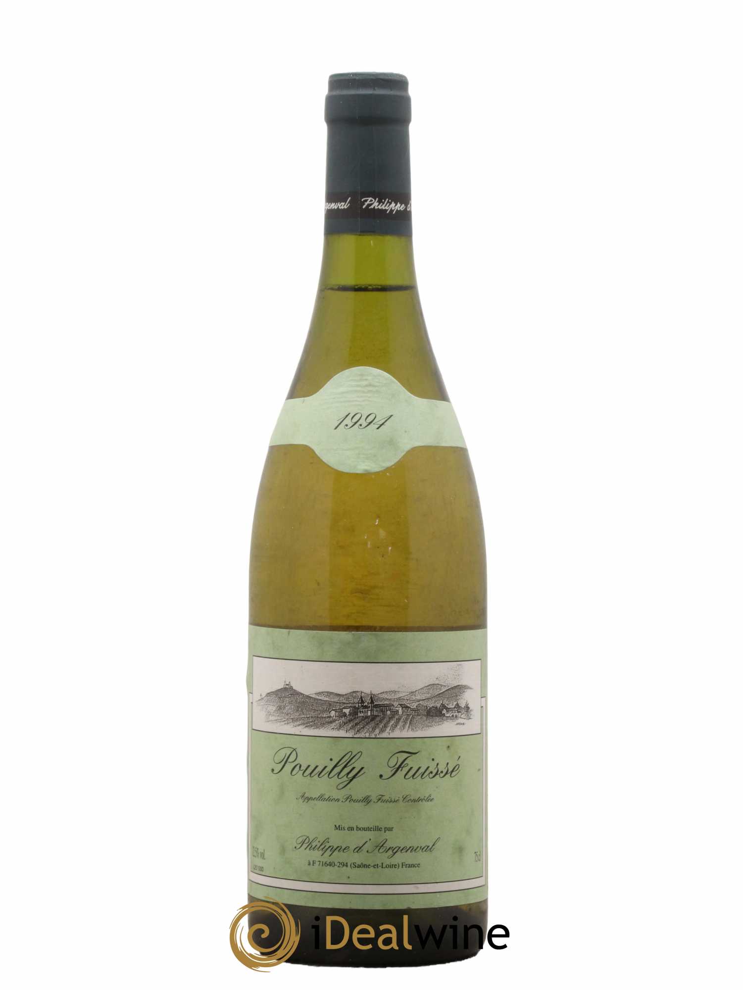 Pouilly-Fuissé Domaine Philippe D'Argenval 1994 - Lot de 1 bouteille - 0