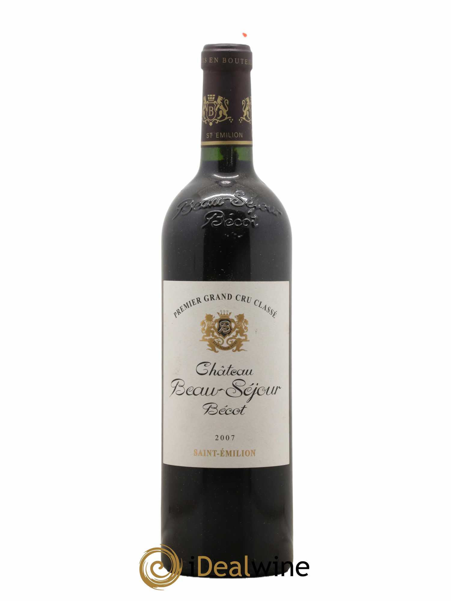 Château Beau-Séjour Bécot 1er Grand Cru Classé B 2007 - Lot de 1 bouteille - 0