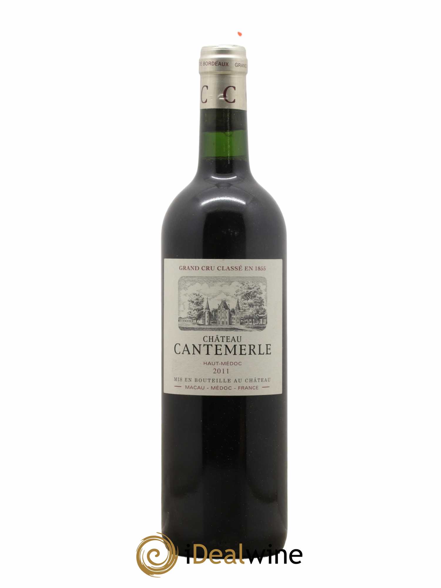 Château Cantemerle 5ème Grand Cru Classé 2011 - Lot de 1 bouteille - 0