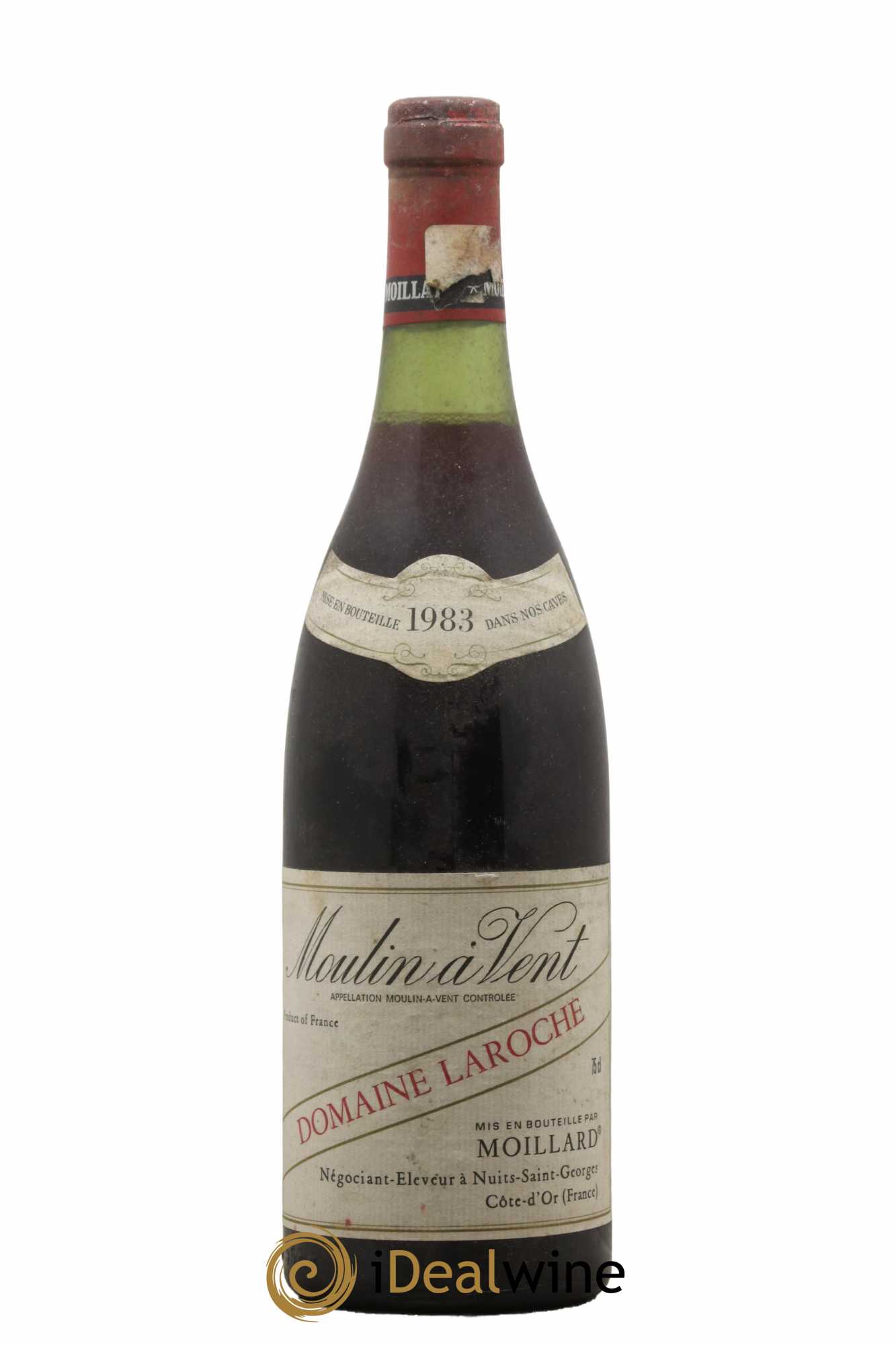 Moulin-à-Vent Domaine Laroche 1983 - Lot de 1 bouteille - 0