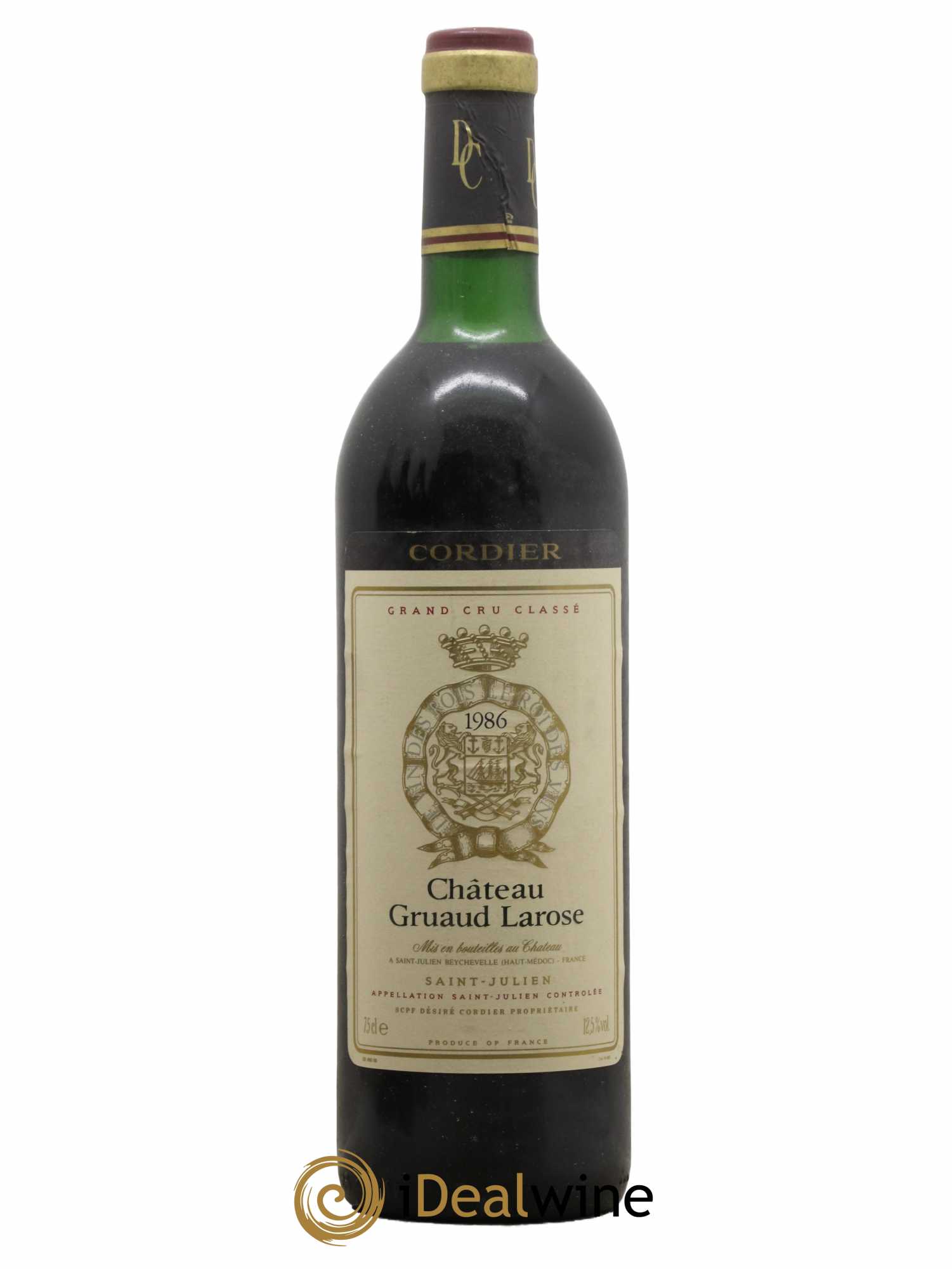 Château Gruaud Larose 2ème Grand Cru Classé 1986 - Lot de 1 bouteille - 0