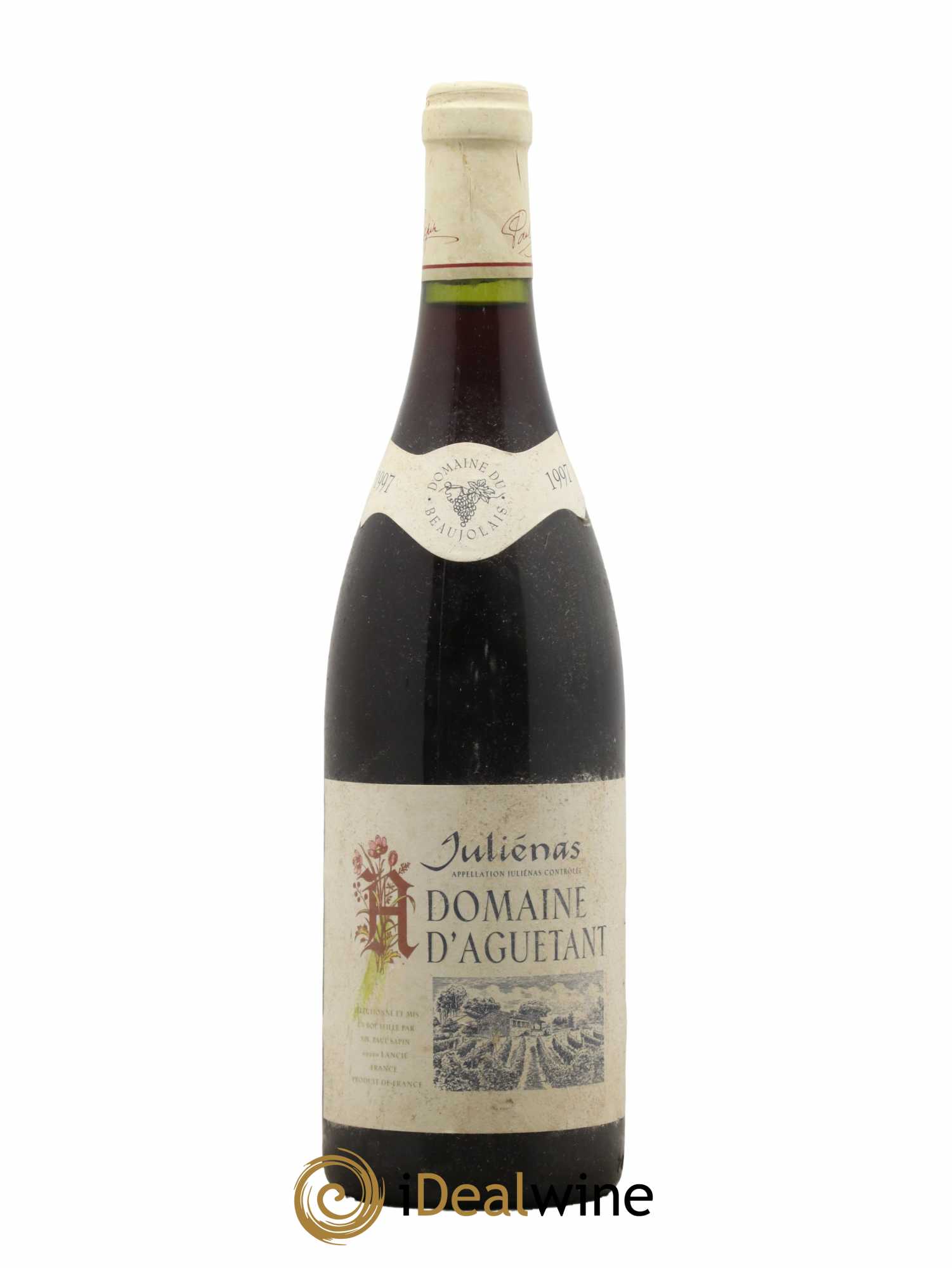 Juliénas Domaine d'Aguetant 1997 - Lot de 1 bouteille - 0