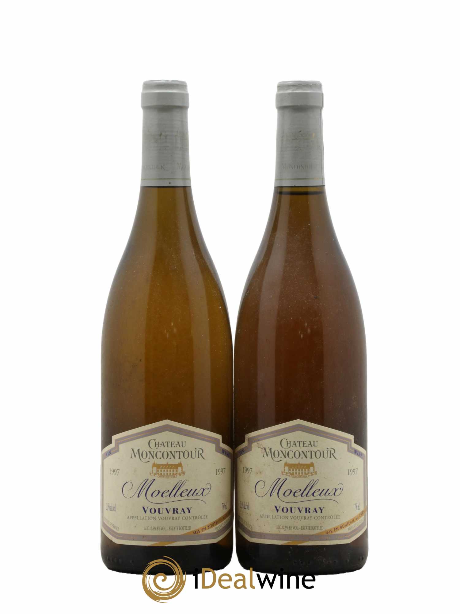 Vouvray Château Moncontour 1997 - Lotto di 2 bottiglie - 0