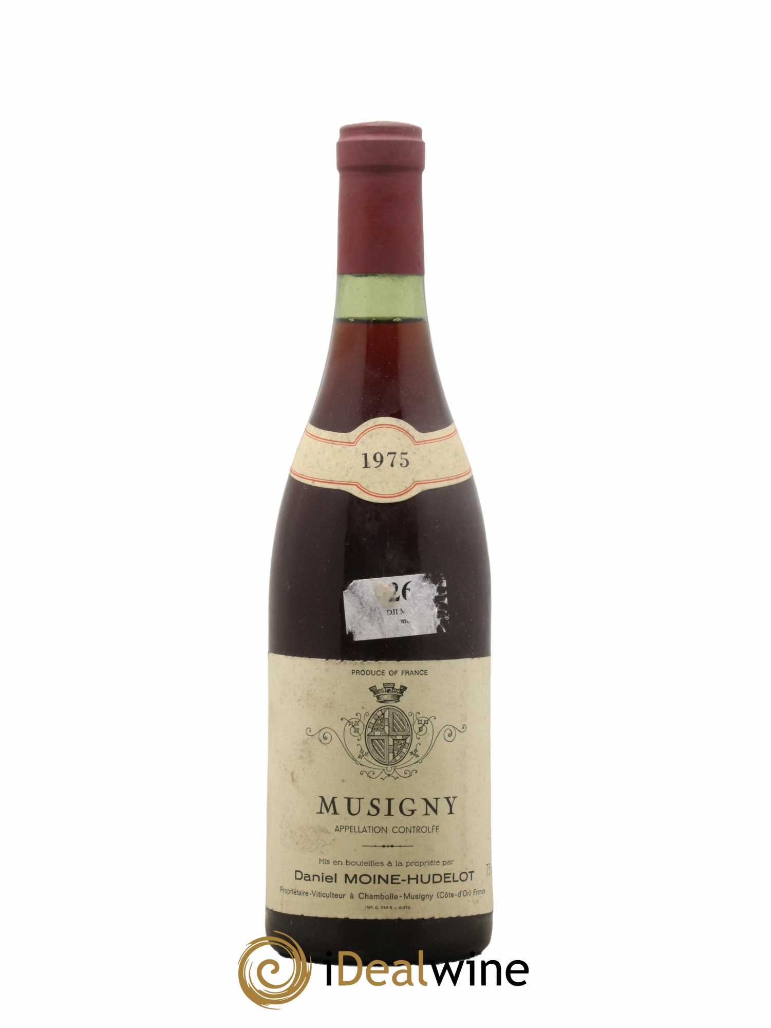 Musigny Grand Cru Moine-Hudelot (Domaine) 1975 - Lot de 1 bouteille - 0