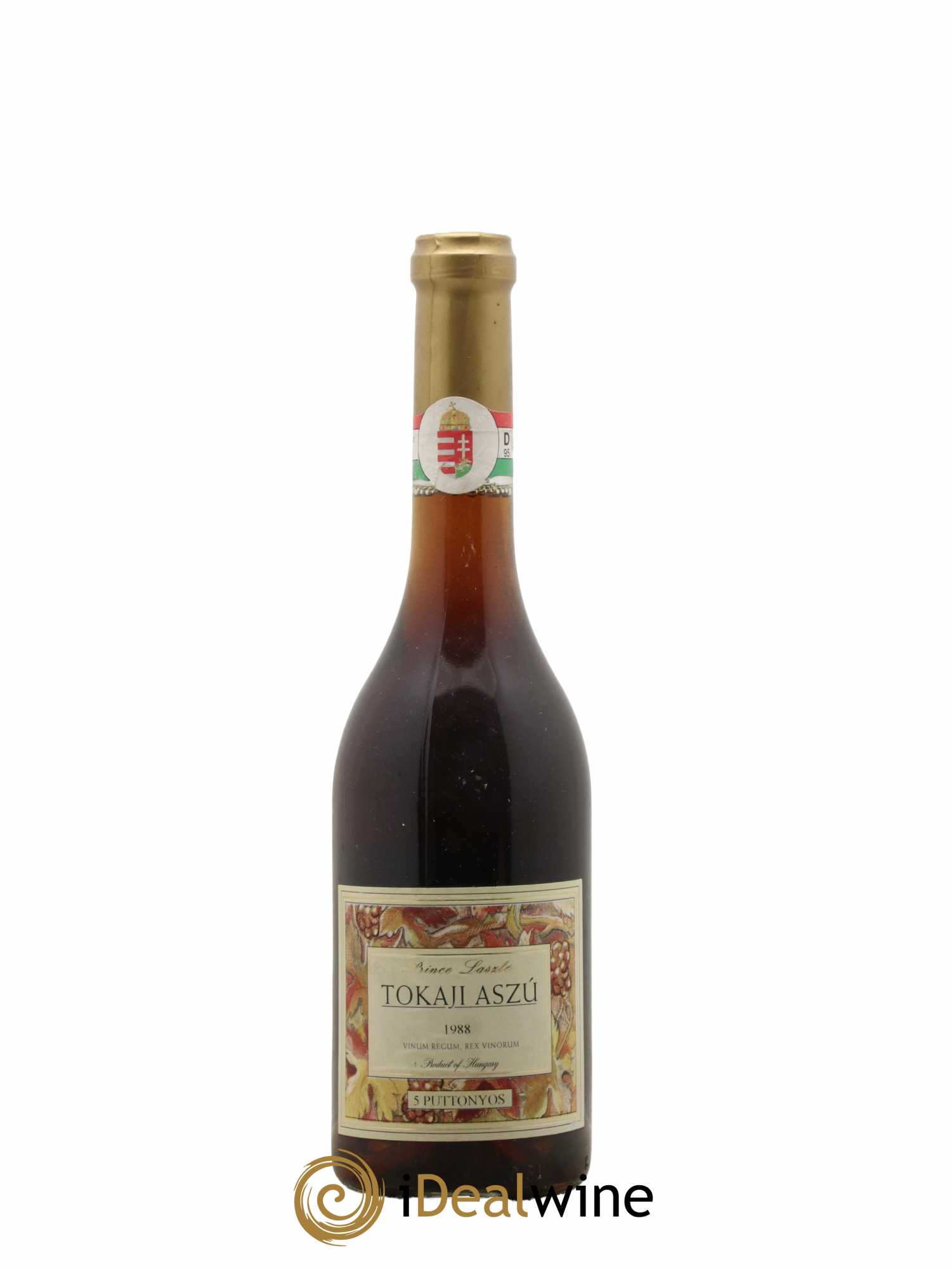 Tokaji Aszu 5 Puttonyos Domaine Prince Laszlo 50CL 1988 - Lotto di 1 bottiglia - 0