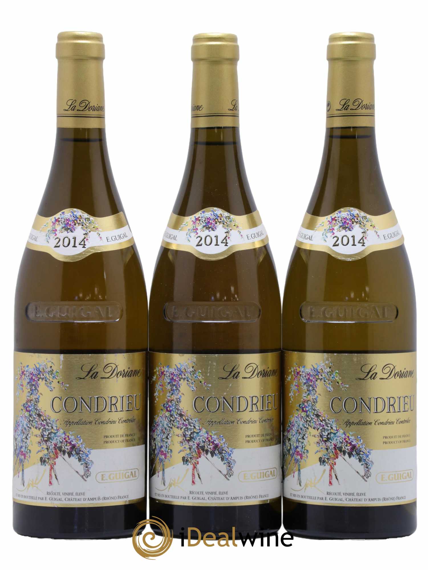 Condrieu La Doriane Guigal 2014 - Lot de 3 bouteilles - 0