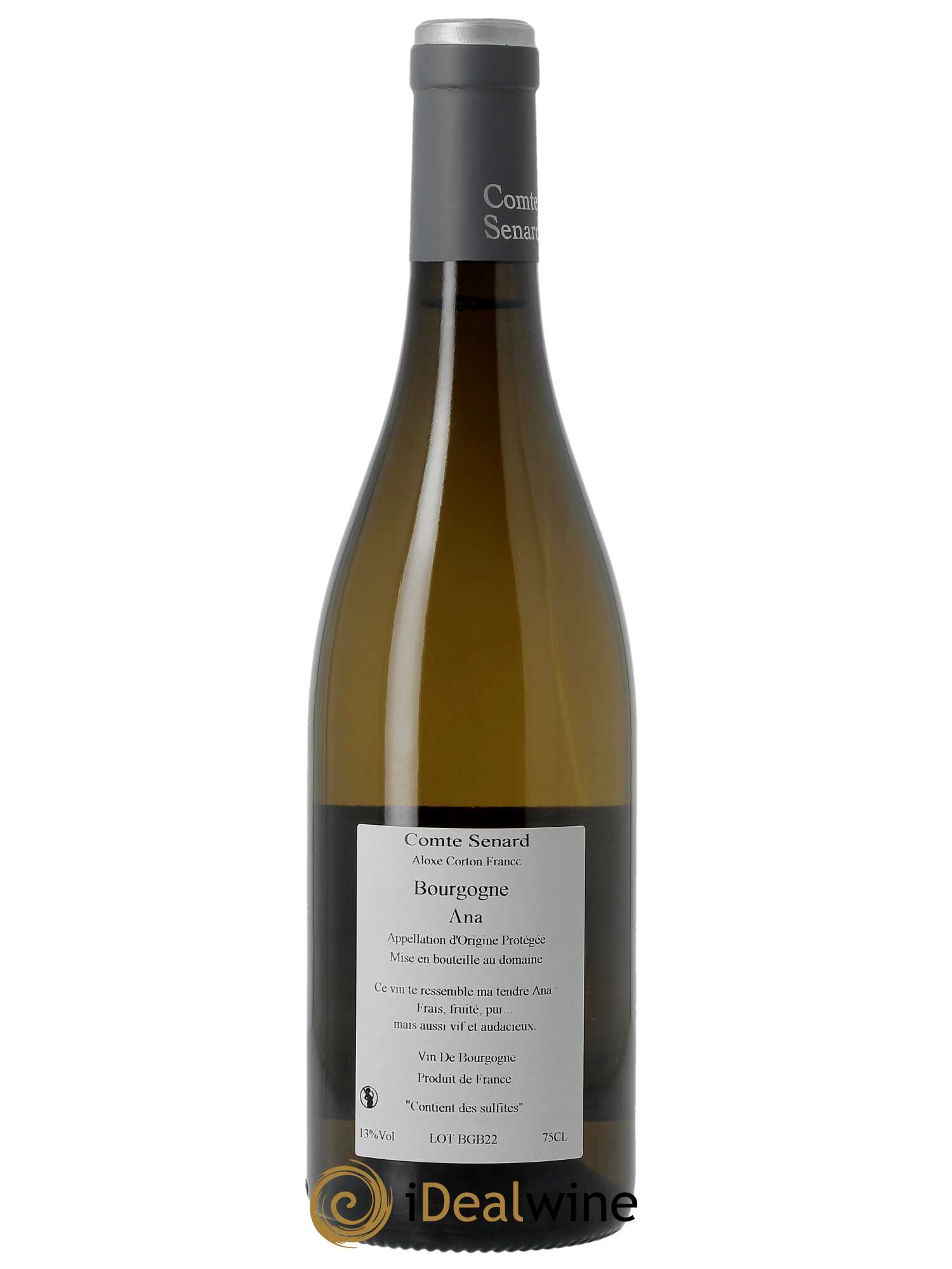 Bourgogne Ana Comte Senard  2022 - Lot de 1 bouteille - 1