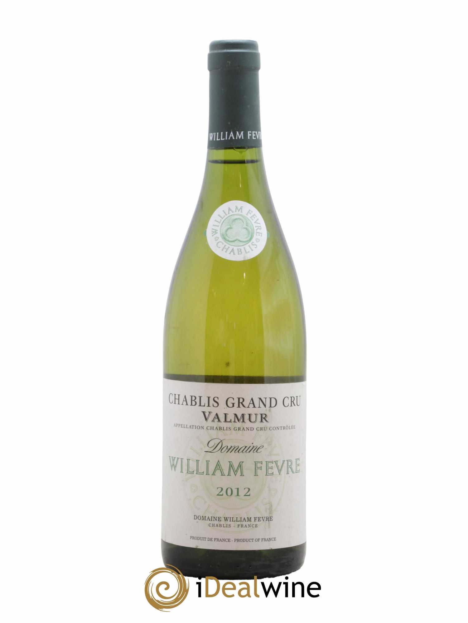Chablis Grand Cru Valmur William Fèvre 2012 - Lot de 1 bouteille - 0