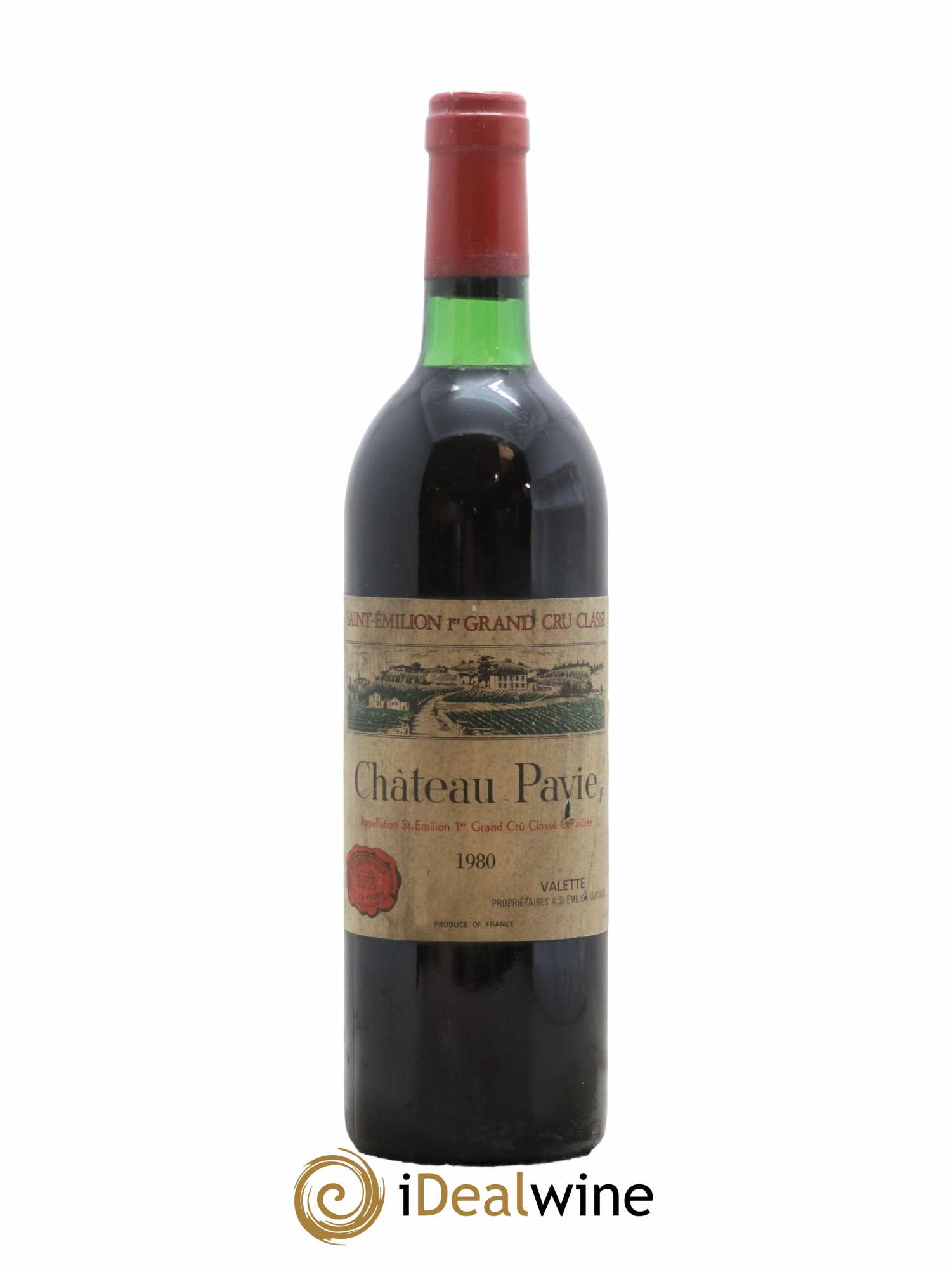 Château Pavie 1er Grand Cru Classé A 1980 - Lot de 1 bouteille - 0