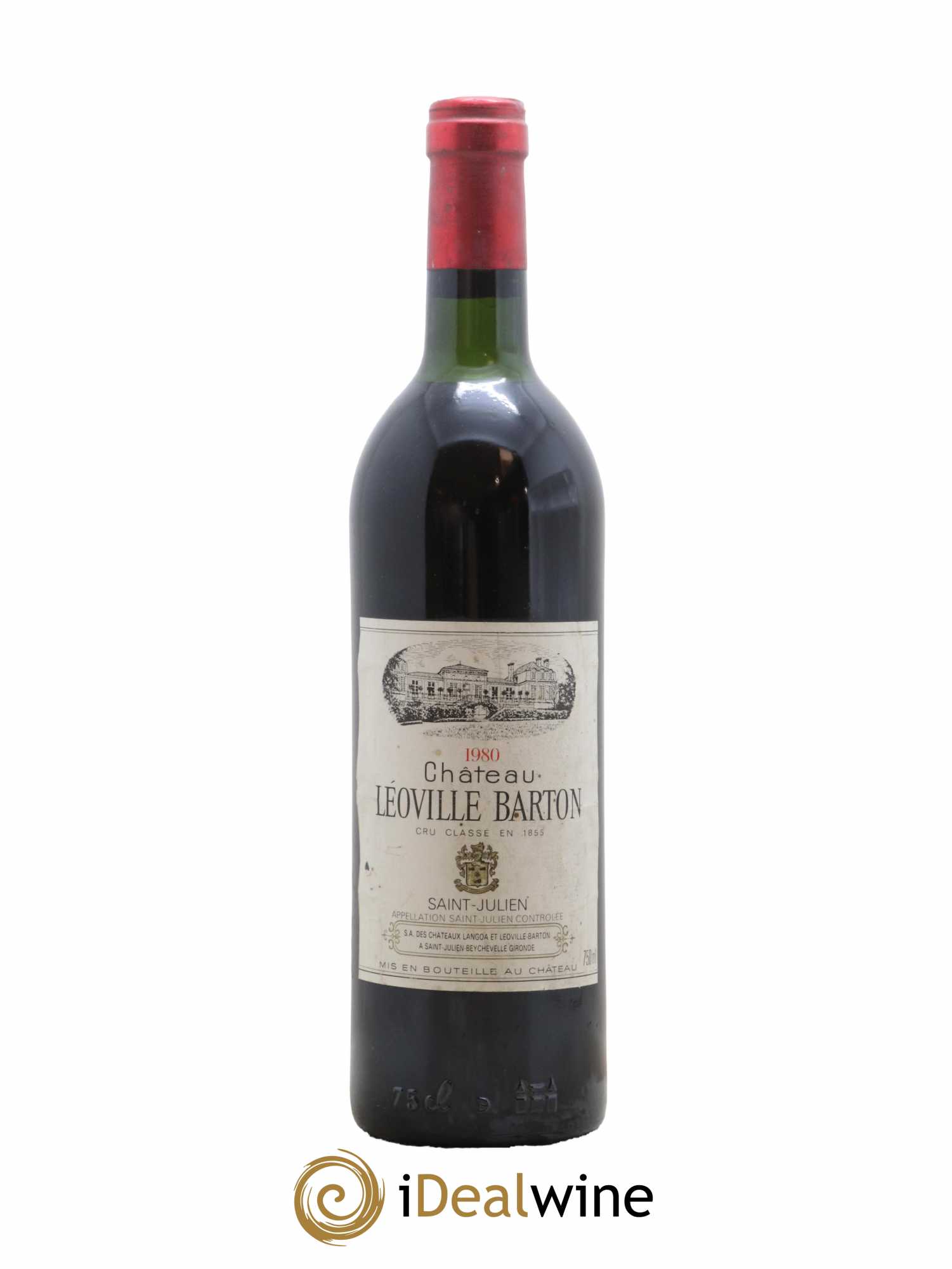 Château Léoville Barton 2ème Grand Cru Classé 1980 - Lot de 1 bouteille - 0
