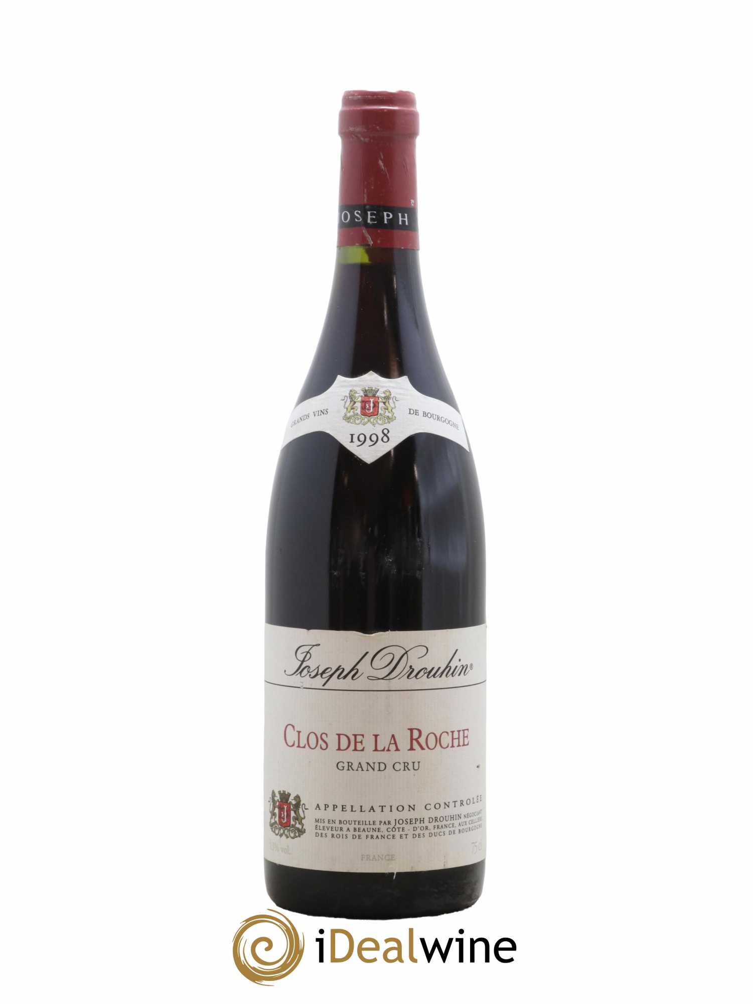 Clos de la Roche Grand Cru Joseph Drouhin 1998 - Lot de 1 bouteille - 0