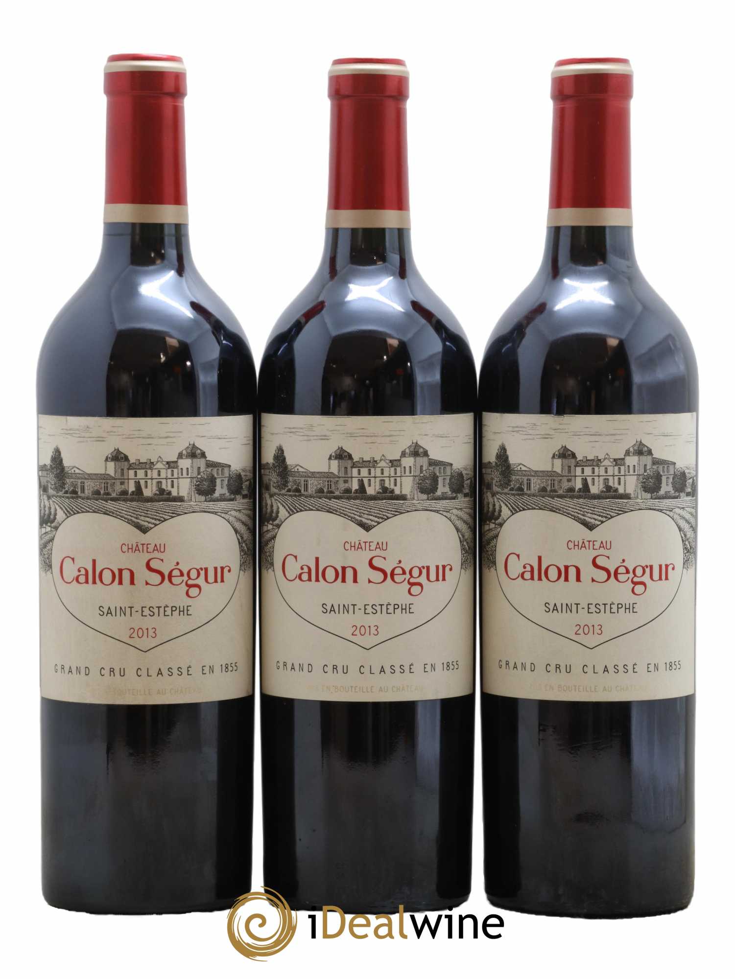 Château Calon Ségur 3ème Grand Cru Classé 2013 - Lot de 3 bouteilles - 0