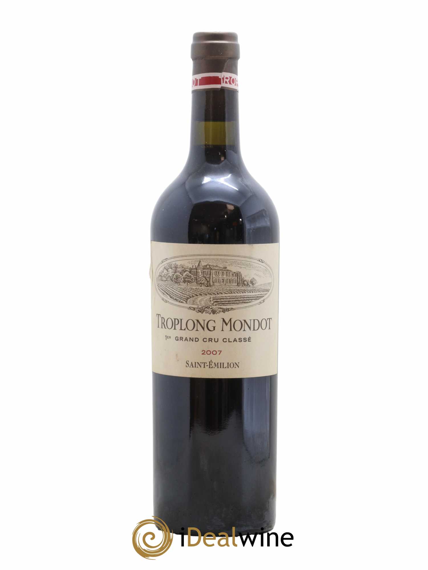 Château Troplong Mondot 1er Grand Cru Classé B 2007 - Lot de 1 bouteille - 0