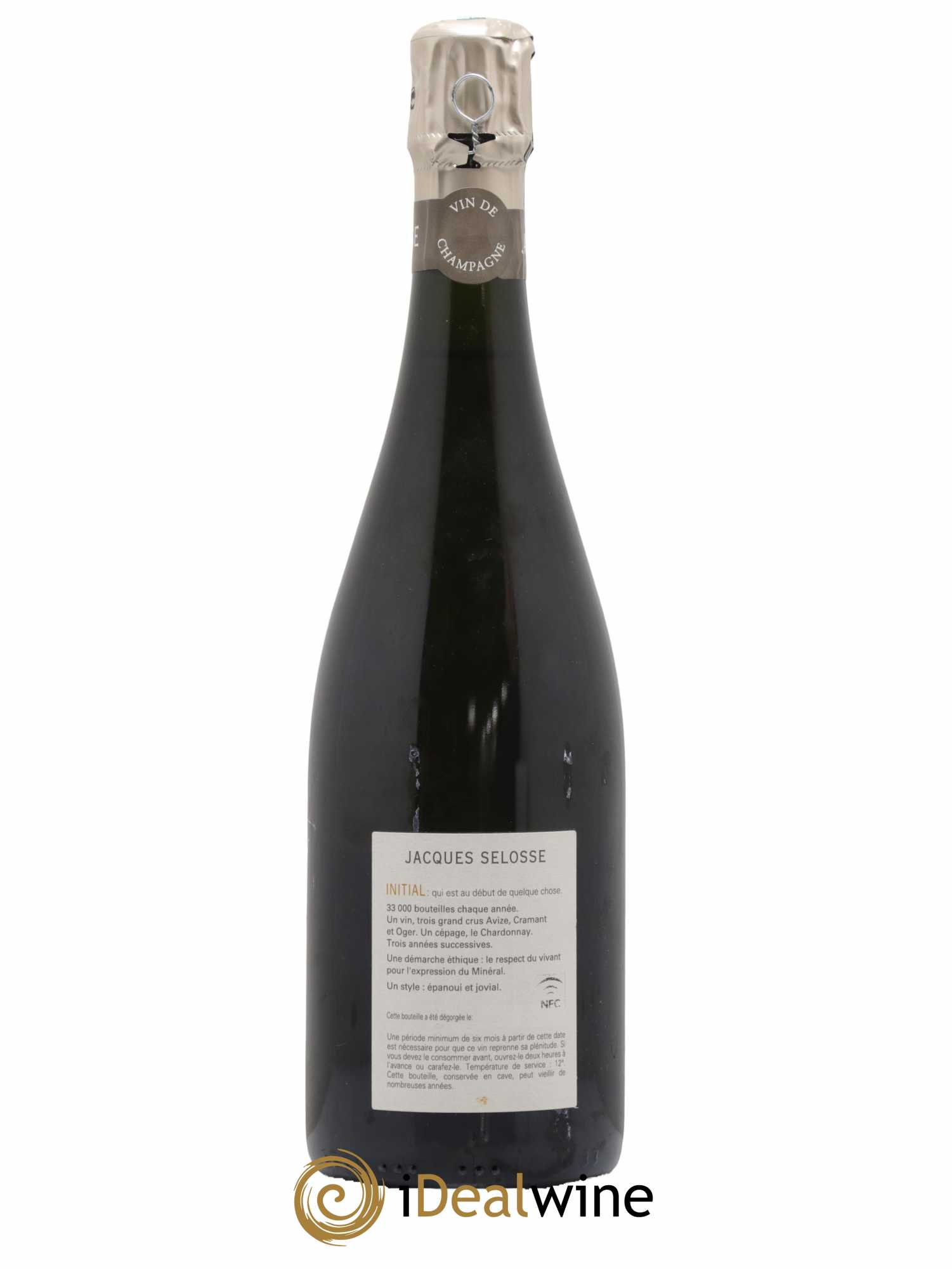 Initial Brut Jacques Selosse - Lot de 1 bouteille - 1