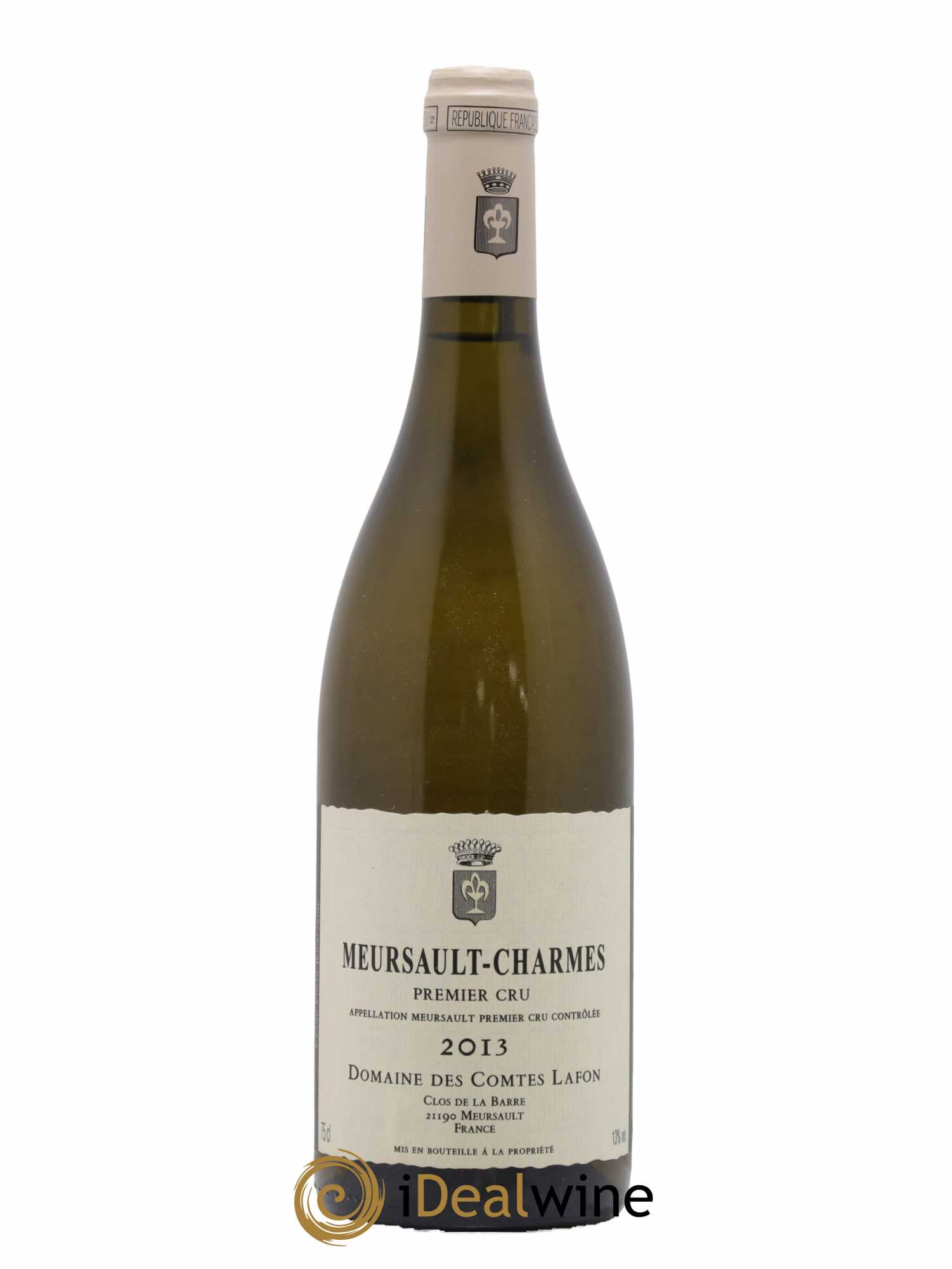 Meursault 1er Cru Charmes Comtes Lafon (Domaine des) 2013 - Lot de 1 bouteille - 0