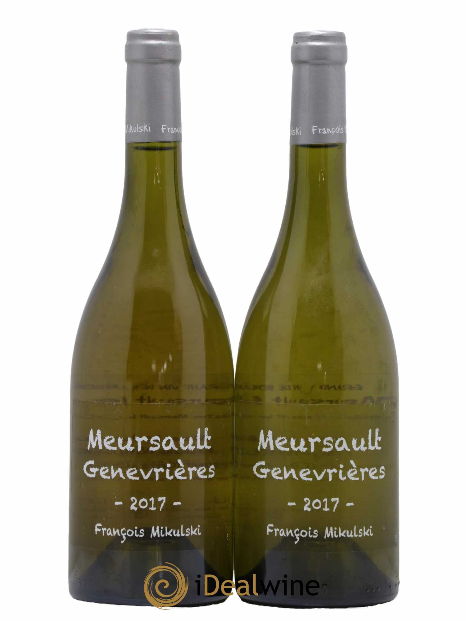 Meursault 1er Cru Les Genevrières François Mikulski 2017 - Lot de 2 bouteilles - 0