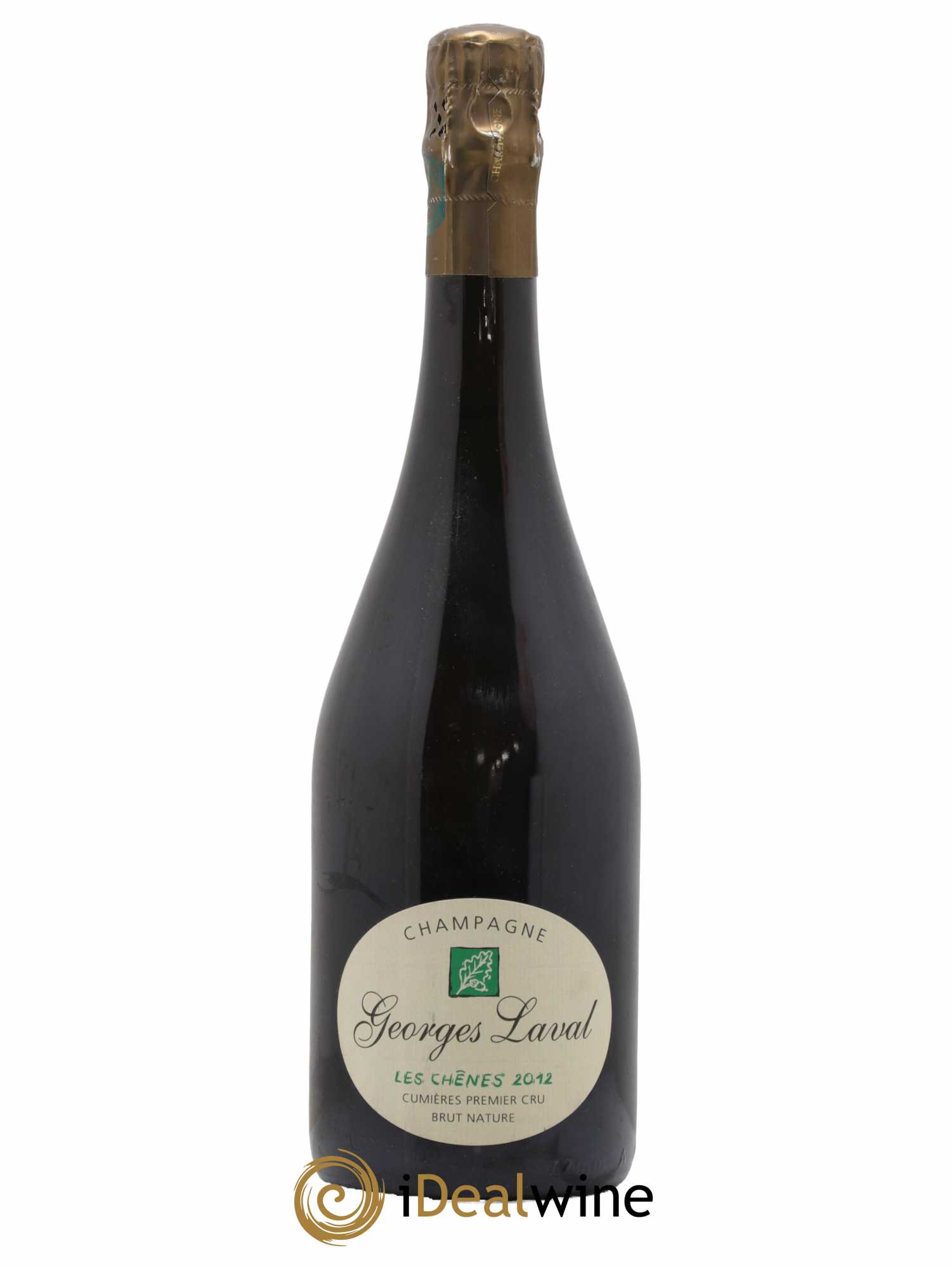 Les Chênes 1er Cru Brut Nature Georges Laval 2012 - Lot de 1 bouteille - 0