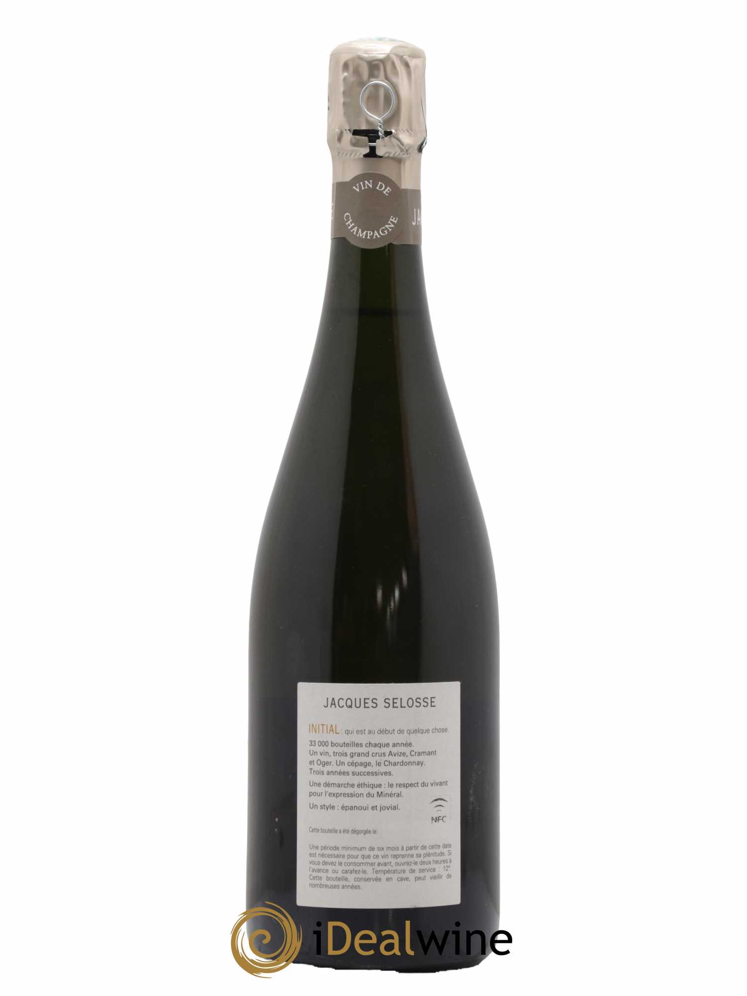 Initial Brut Jacques Selosse - Lot de 1 bouteille - 1
