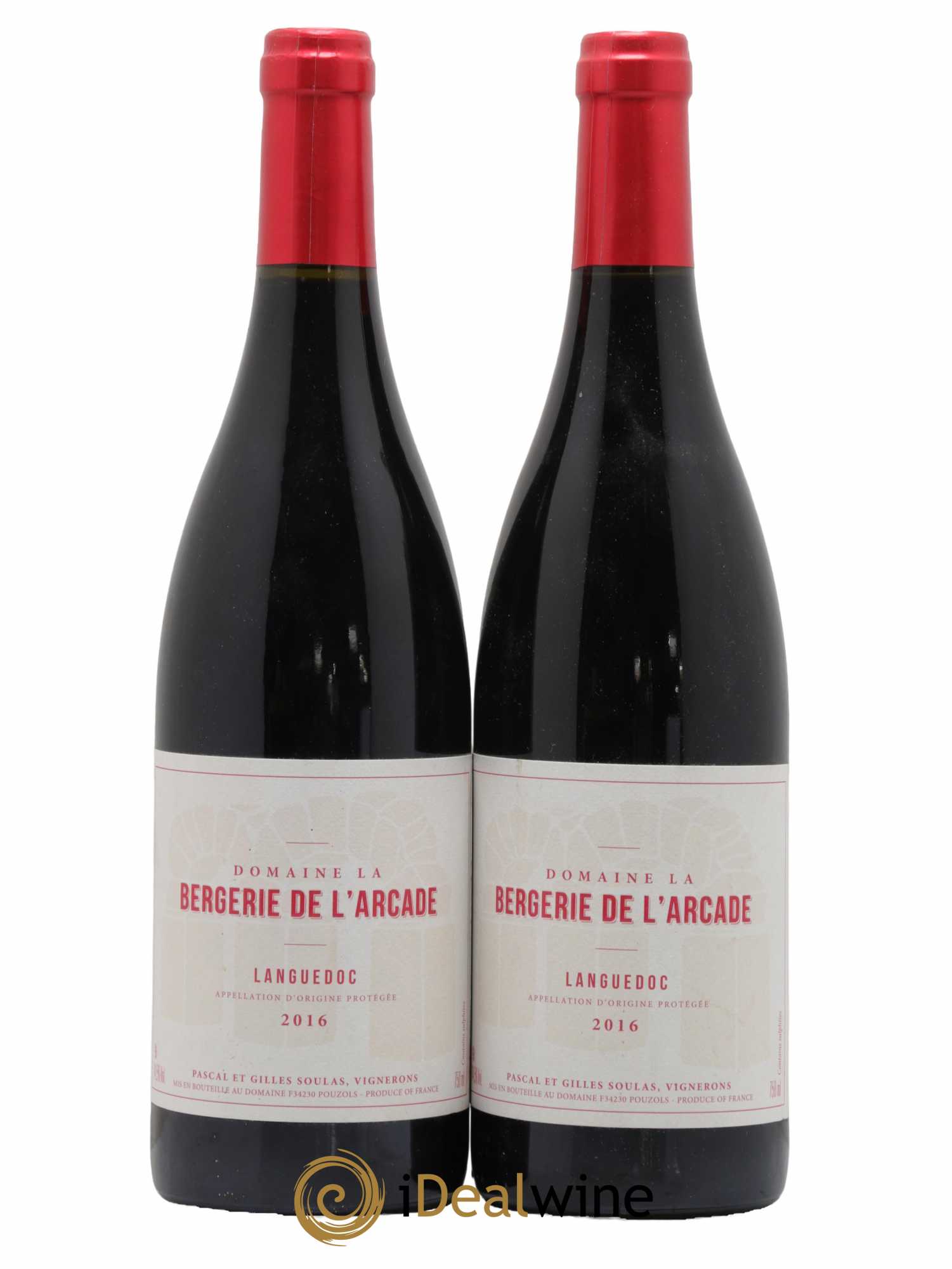 Languedoc La Bergerie de l'Arcade (Domaine) 2016 - Lot de 2 bouteilles - 0