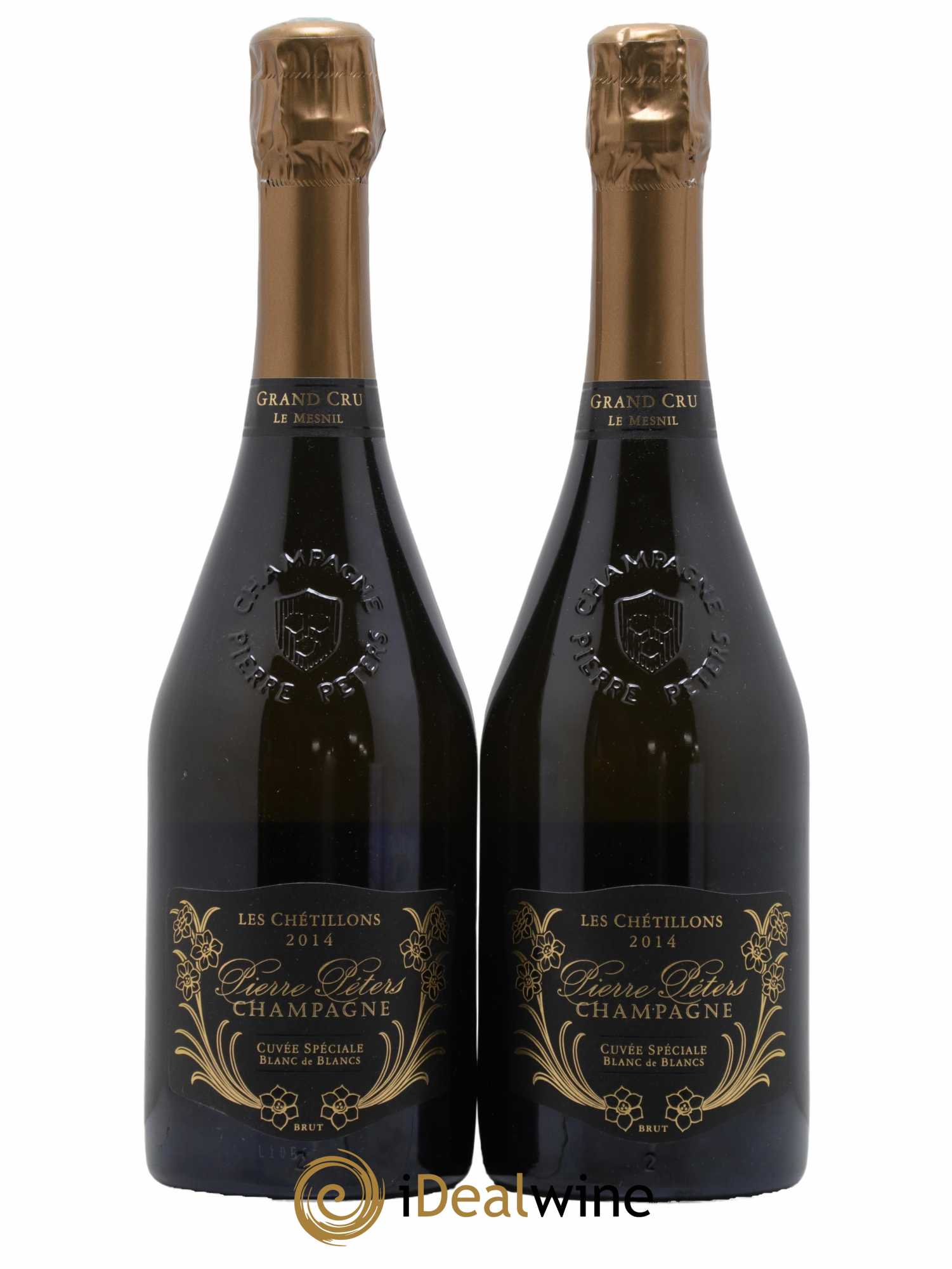 Cuvée Spéciale les Chétillons Blanc de Blancs Brut Pierre Péters 2014 - Lot de 2 bouteilles - 0