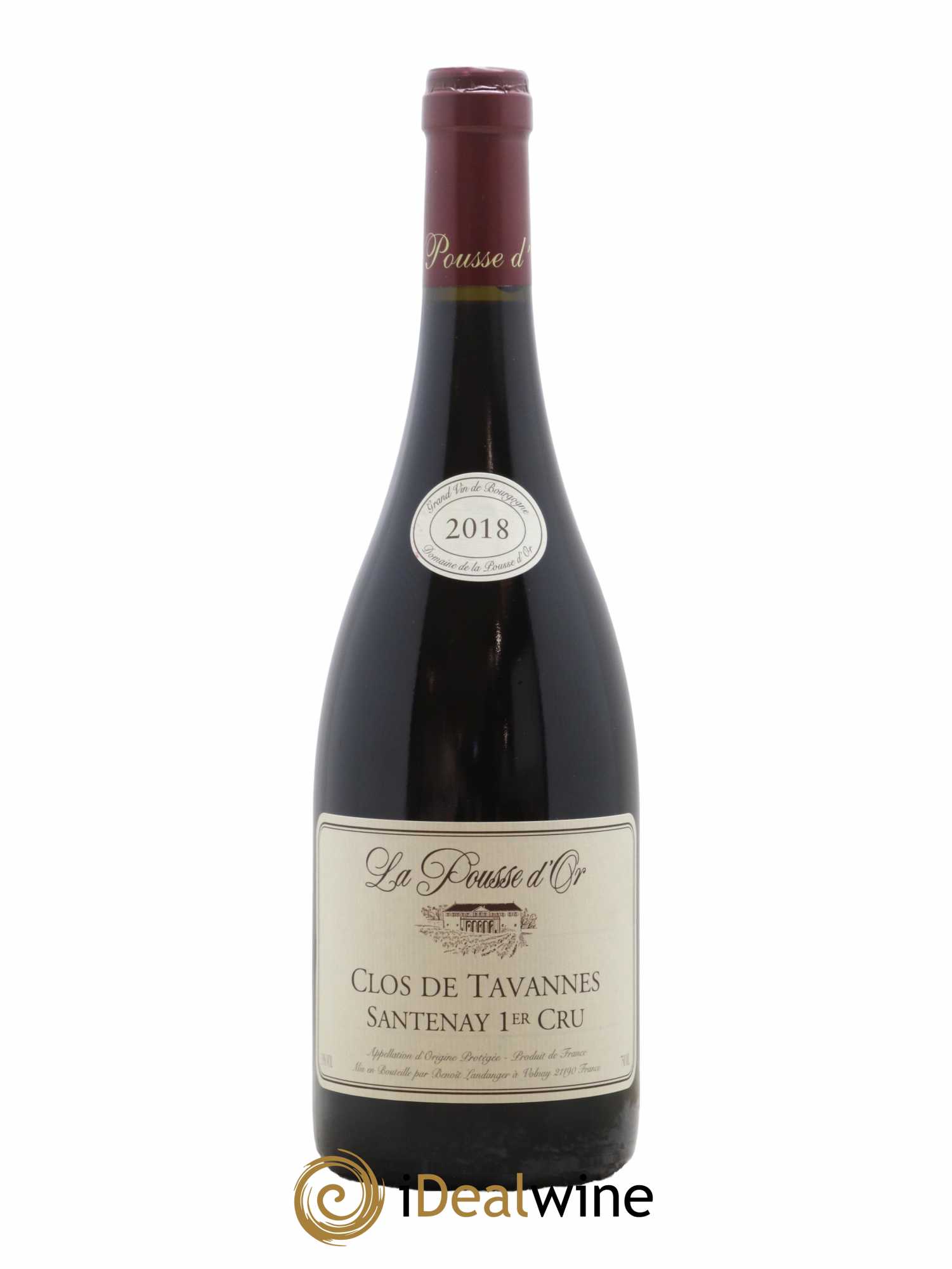 Santenay 1er Cru Clos Tavannes La Pousse d'Or (Domaine de) 2018 - Lot de 1 bouteille - 0