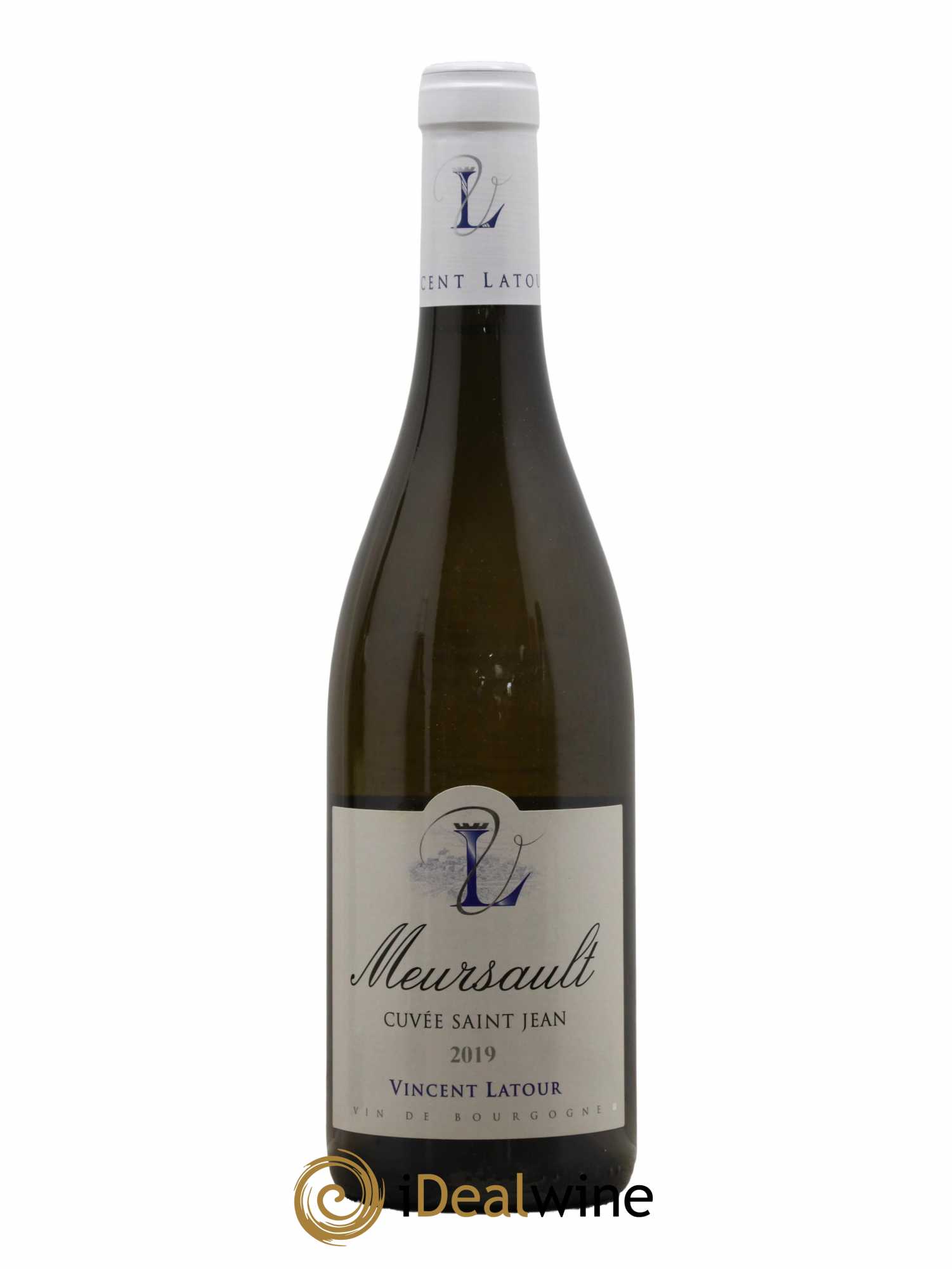 Meursault Cuvée Saint Jean Domaine Vincent Latour 2019 - Lot de 1 bouteille - 0