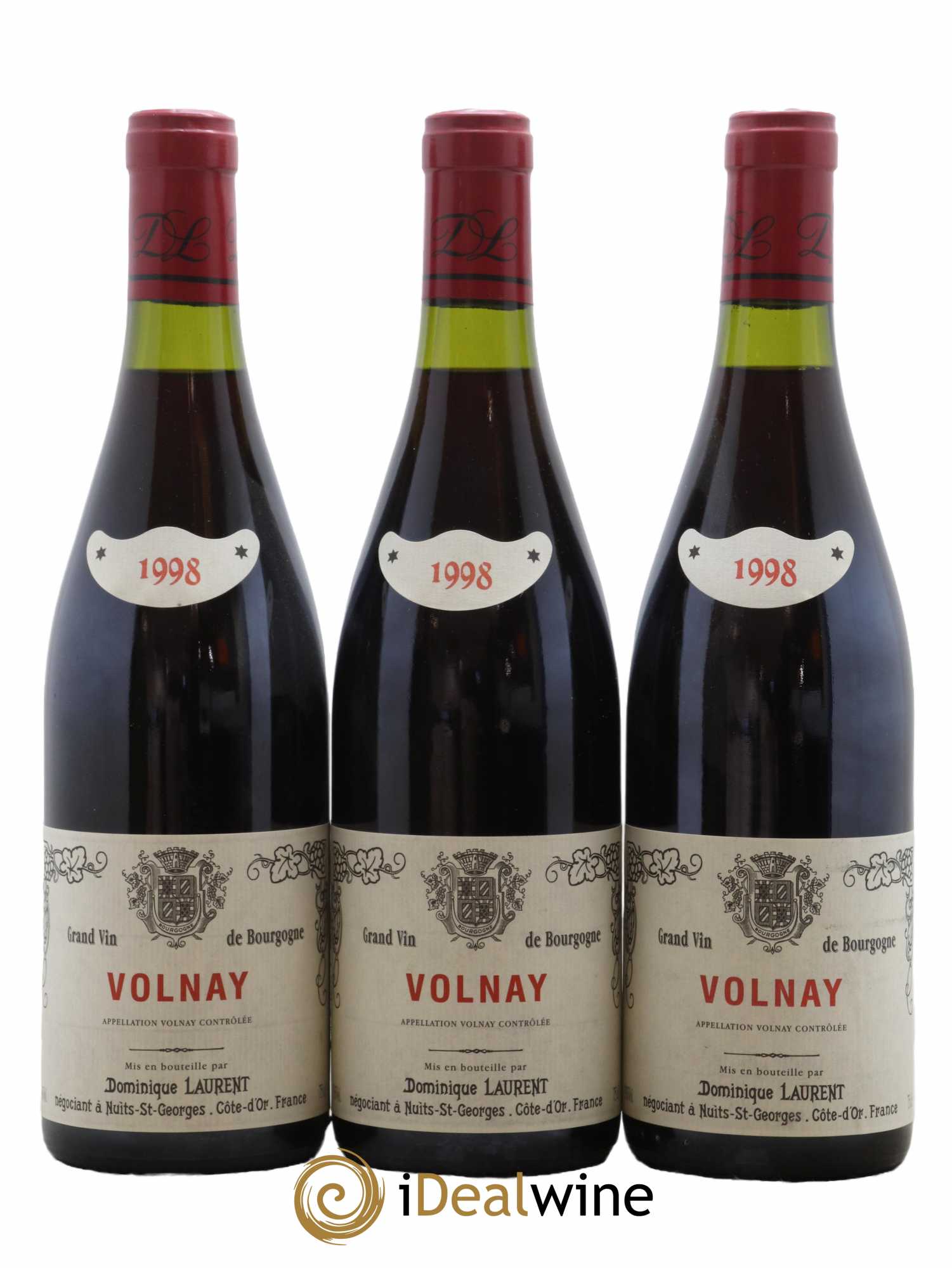 Volnay 1998 - Posten von 3 Flaschen - 0