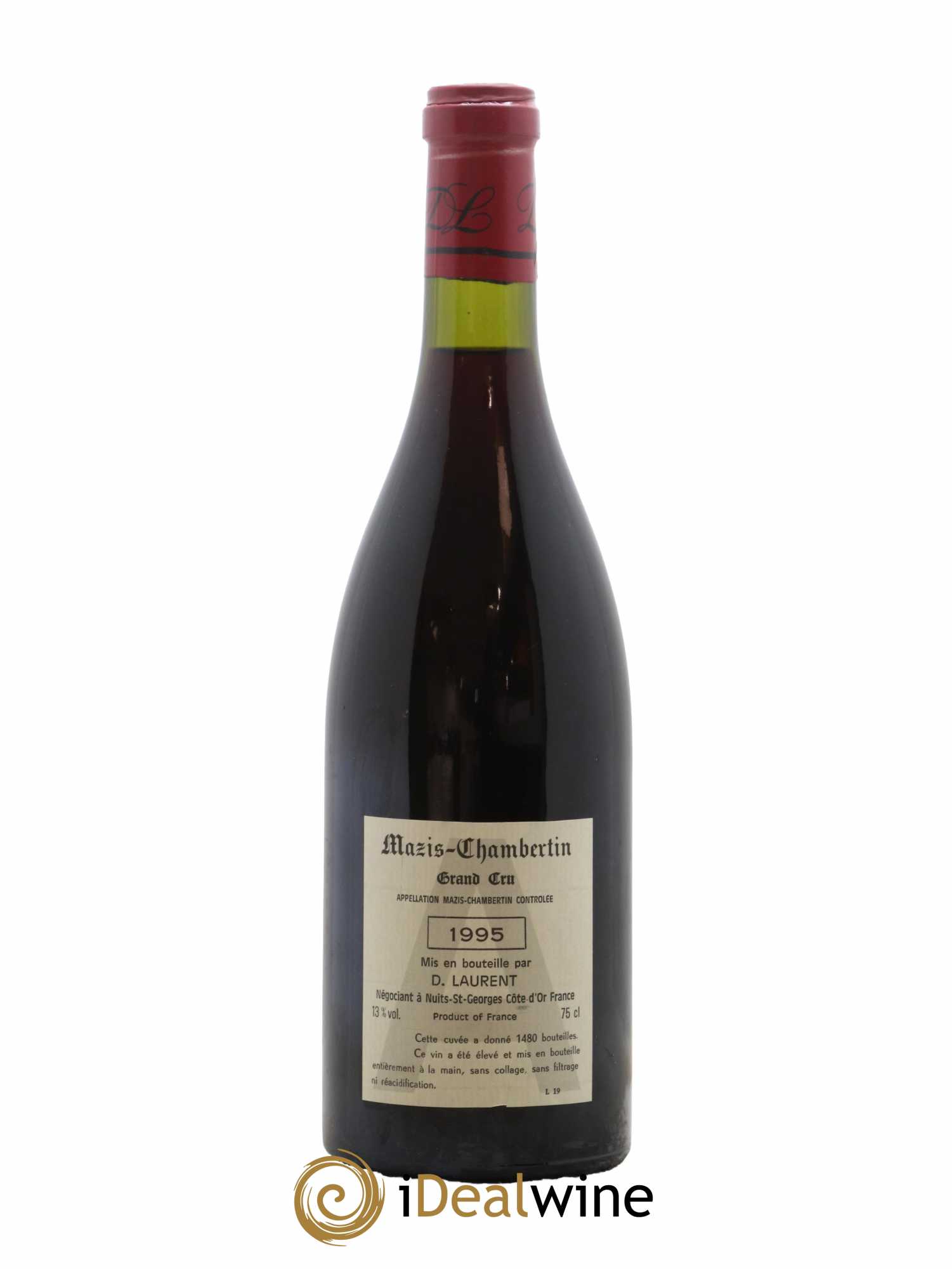 Mazis-Chambertin Grand Cru Dominique Laurent Cuvée A 1995 - Lot de 1 bouteille - 1