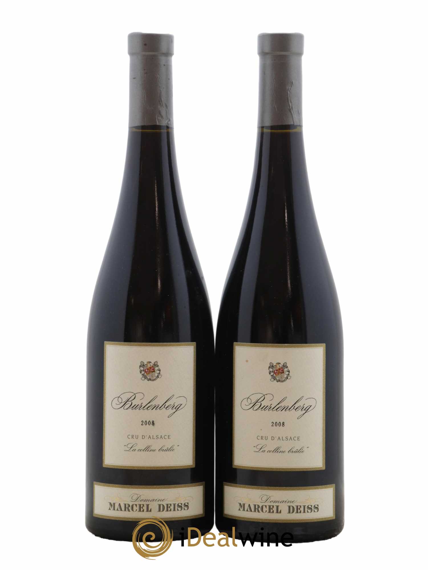 Alsace Burlenberg Marcel Deiss (Domaine) La Colline Brûlée 2008 - Lot de 2 bouteilles - 0