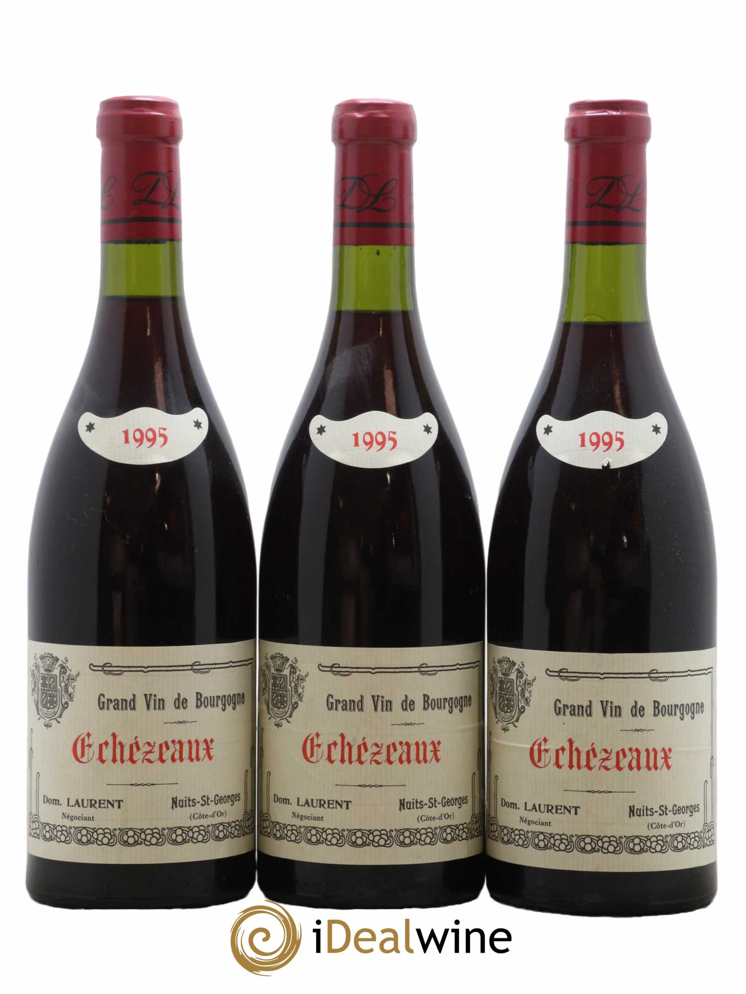Echezeaux Grand Cru Dominique Laurent 1995 - Lot de 3 bouteilles - 0