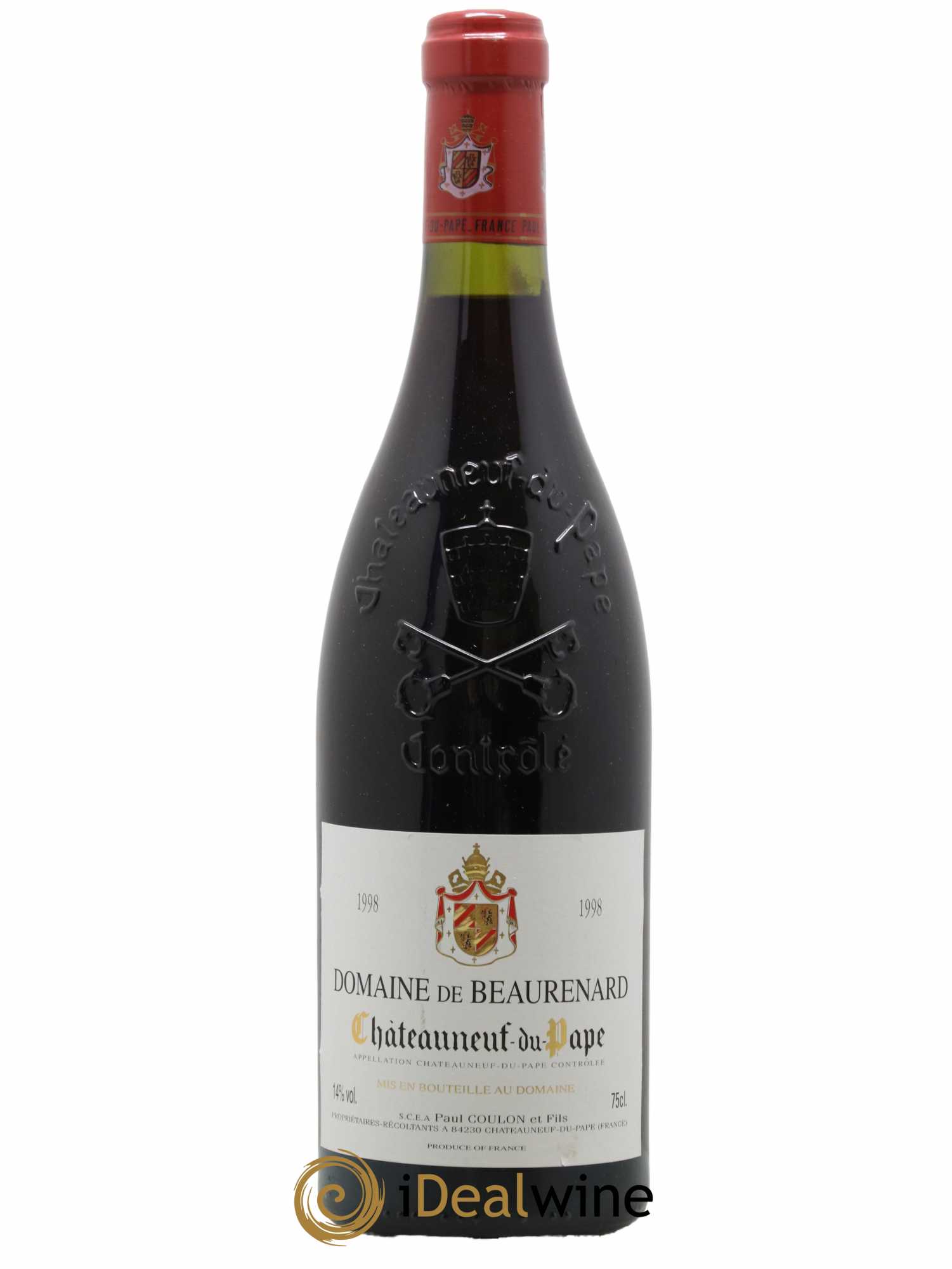 Châteauneuf-du-Pape Beaurenard (Domaine de) 1998 - Lot de 1 bouteille - 0