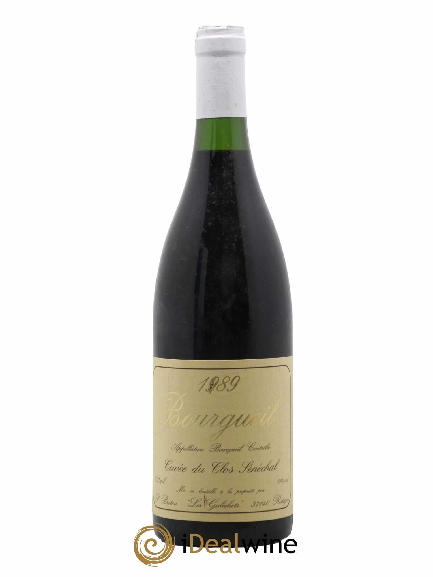 Bourgueil Les Galichets Catherine et Pierre Breton 1989 - Lot de 1 bouteille - 0