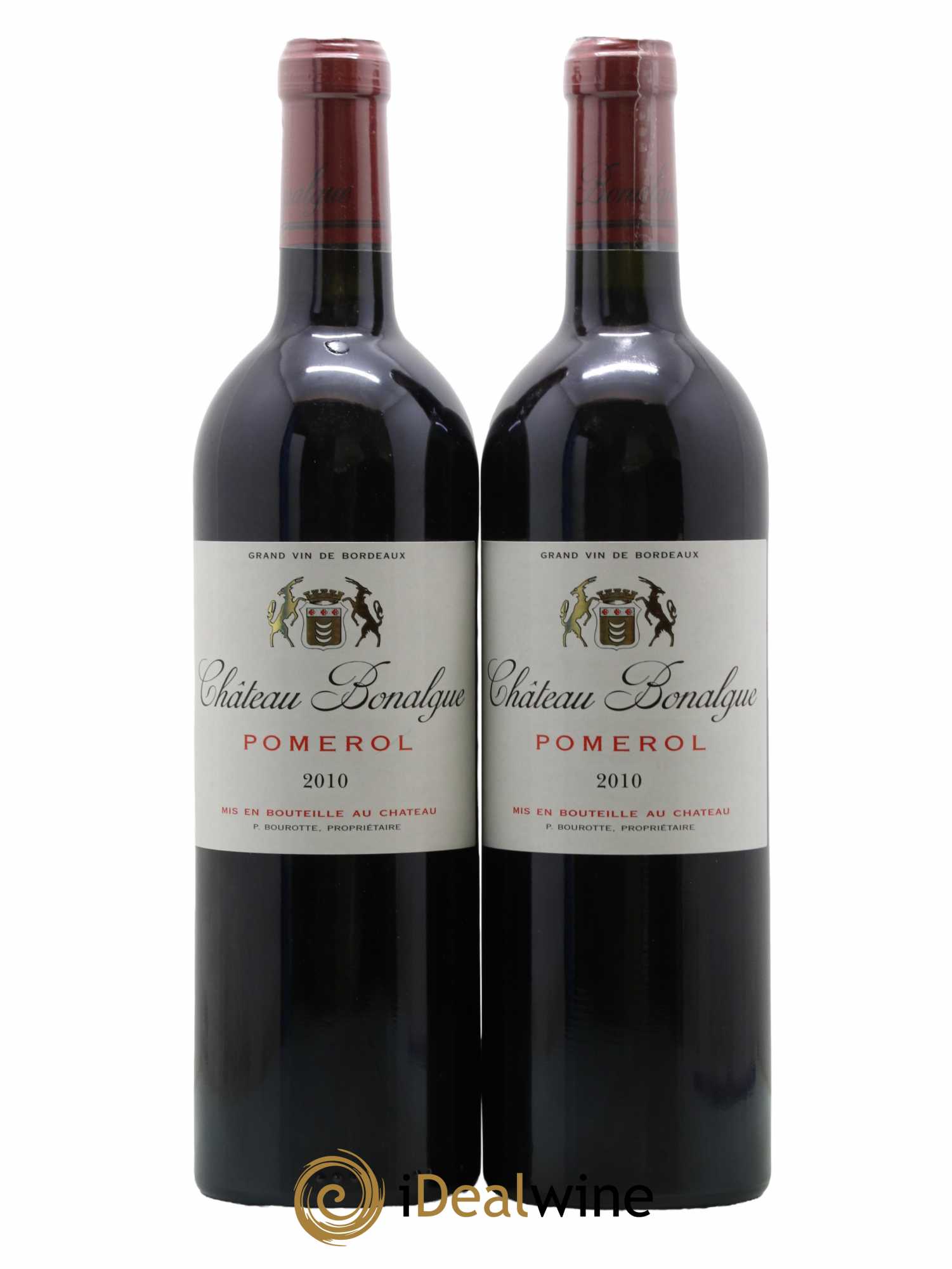 Château Bonalgue 2010 - Lot de 2 bouteilles - 0