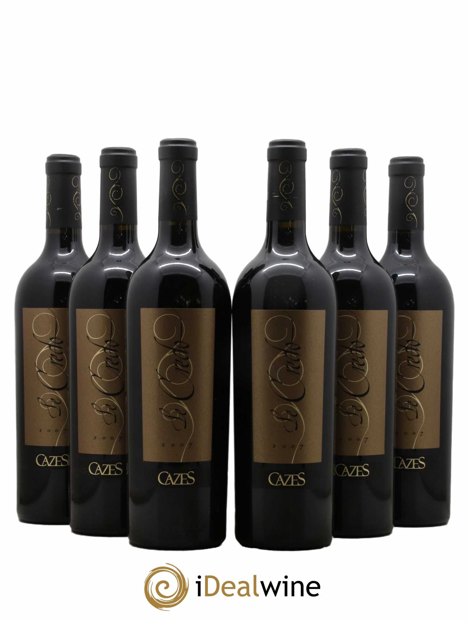 Côtes du Roussillon Le Credo Domaine Cazes 2007 - Lot de 6 bouteilles - 0