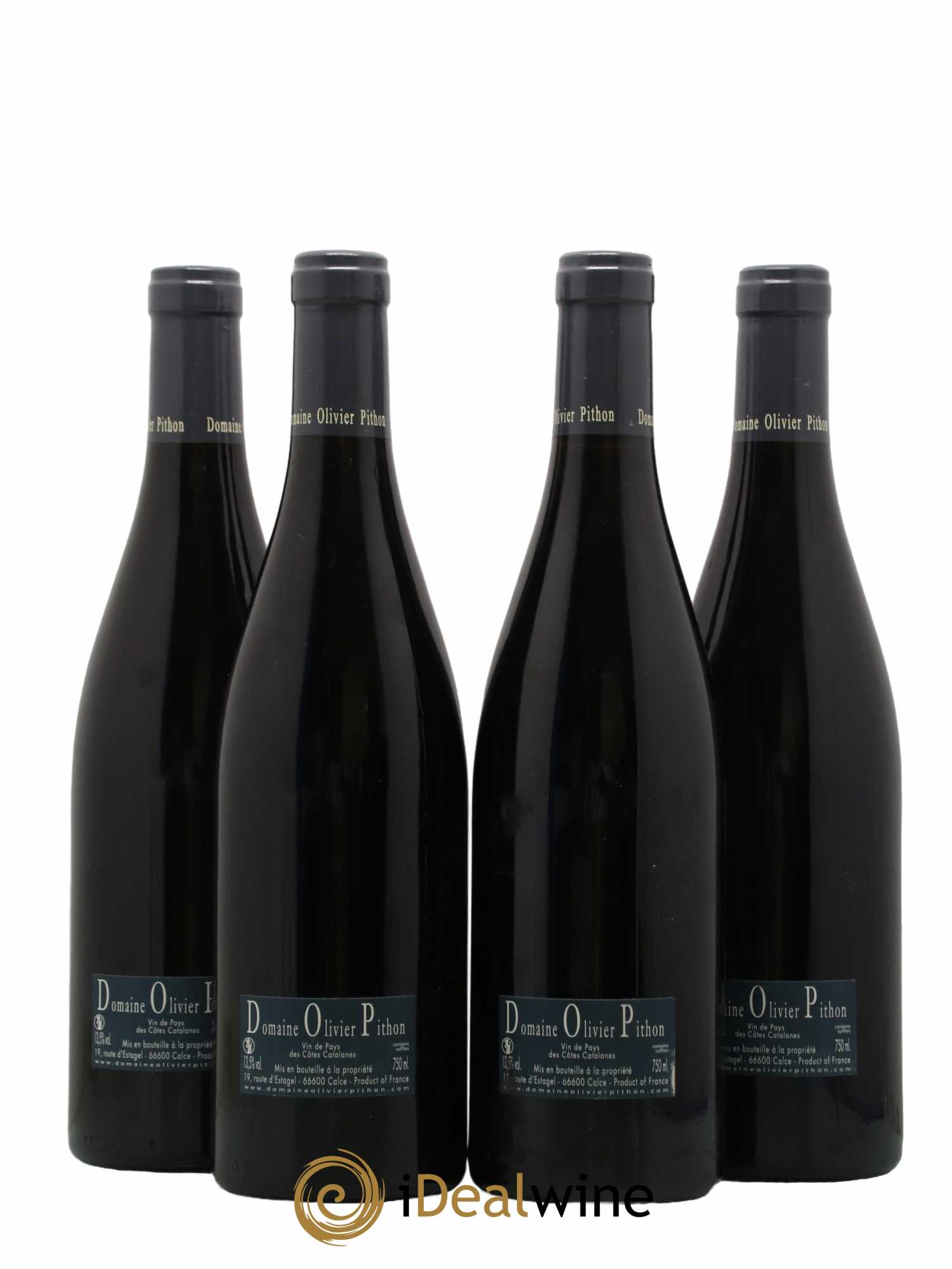 Côtes Catalanes Olivier Pithon Le Pilou 2010 - Lot de 4 bouteilles - 1